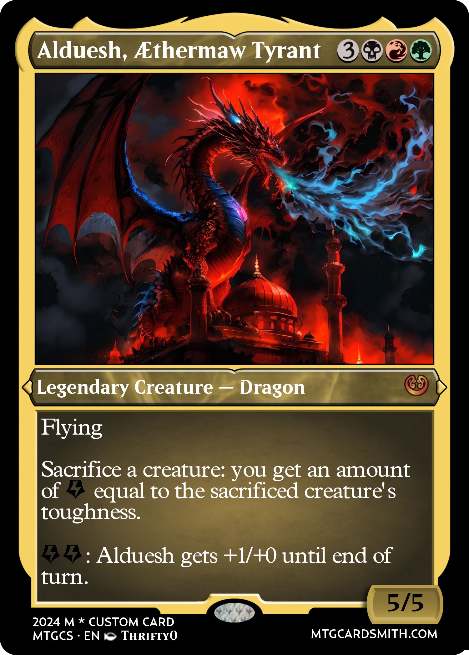 Alduesh, Æthermaw Tyrant