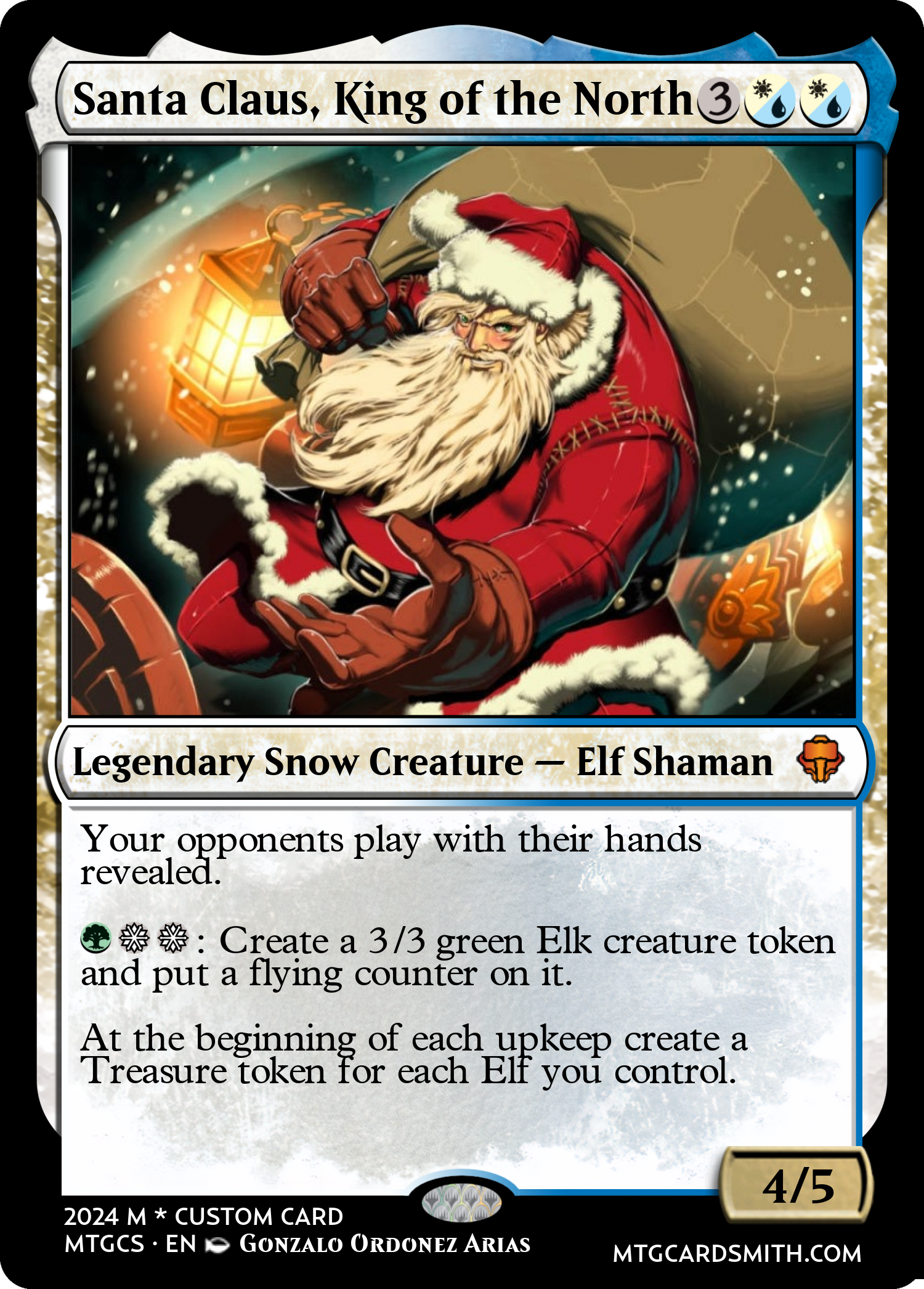 Santa Claus, King of the North