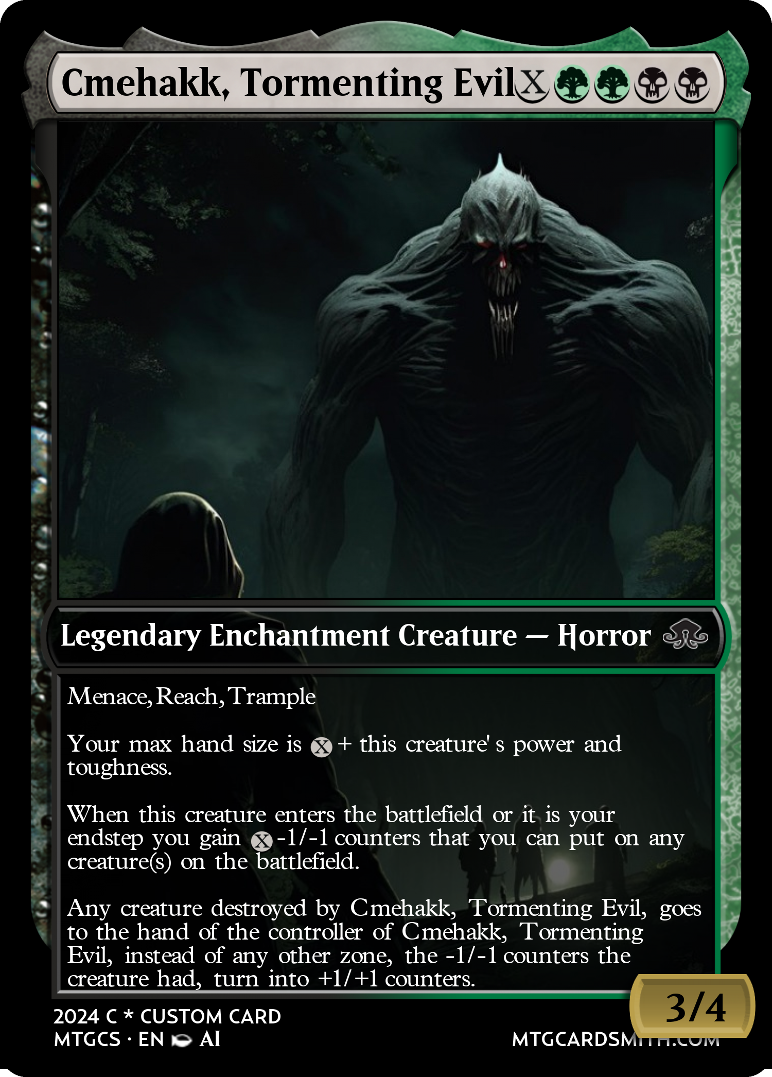 Cmehakk, Tormenting Evil