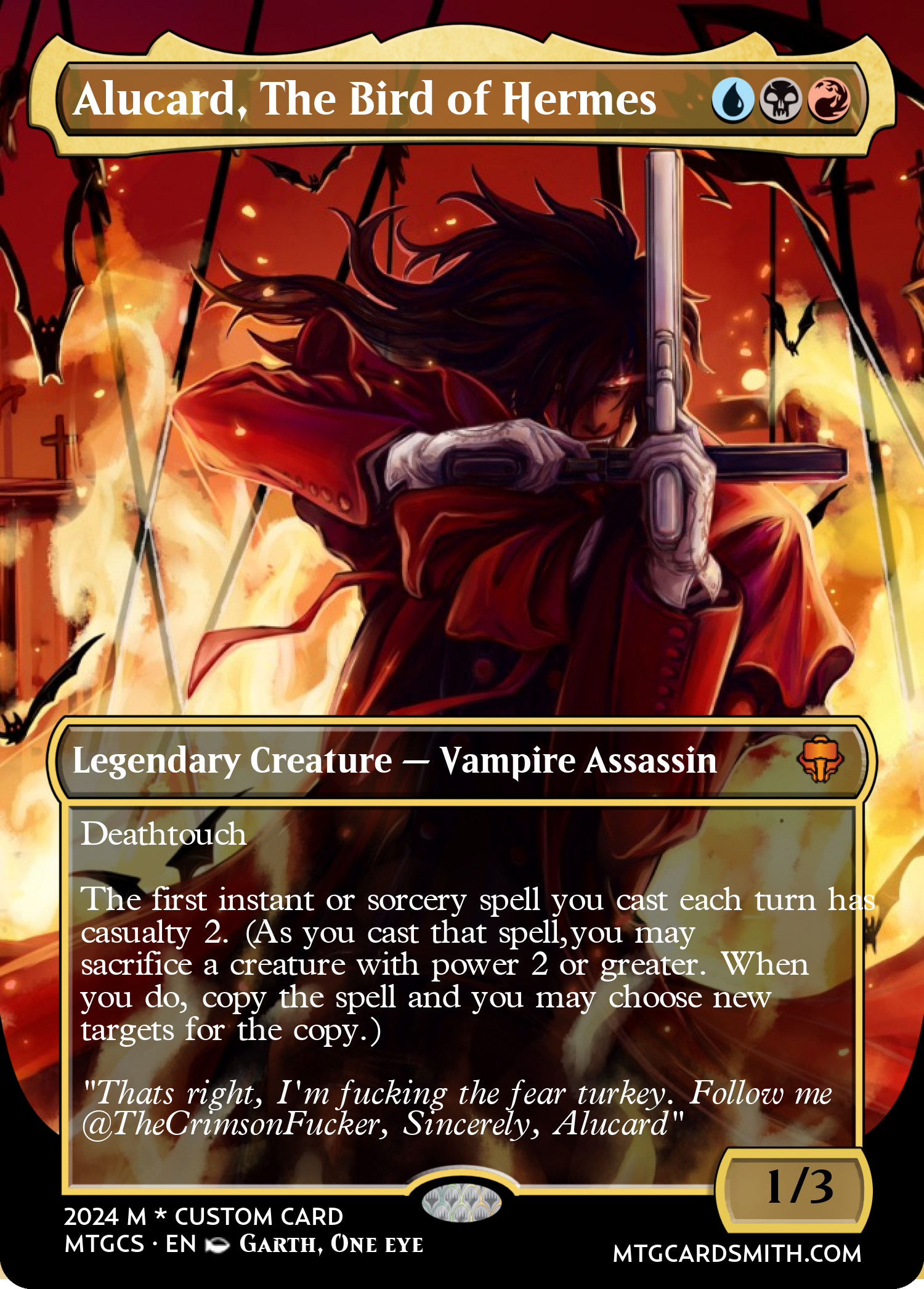 Alucard, The Bird of Hermes