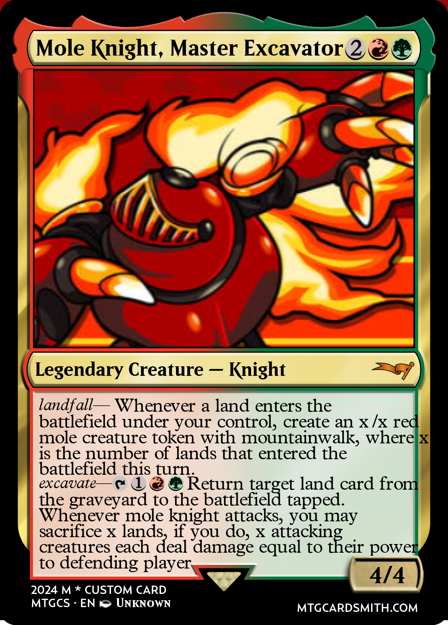 Mole Knight, Master Excavator