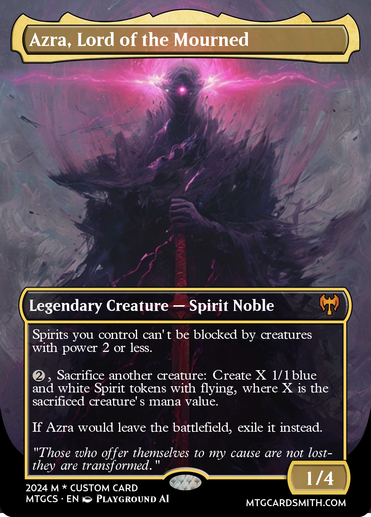 Azra, Lord of the Mourned
