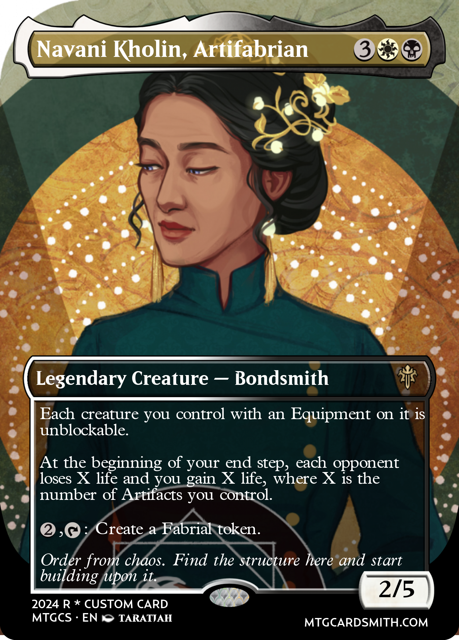Navani Kholin, Artifabrian