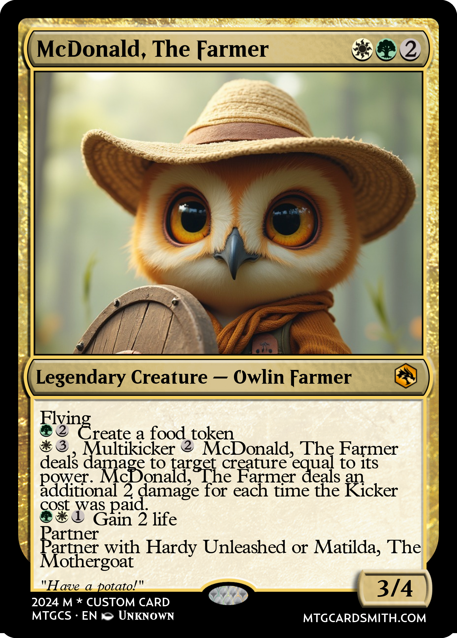 McDonald, The Farmer
