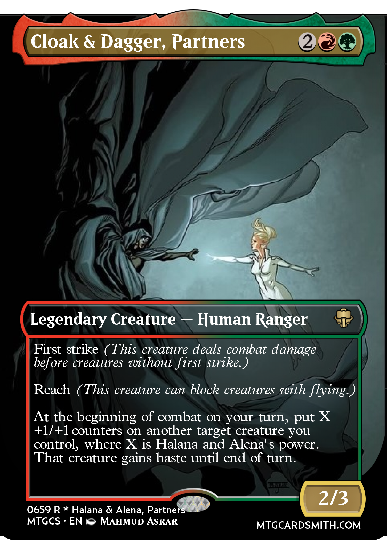 Cloak & Dagger, Partners