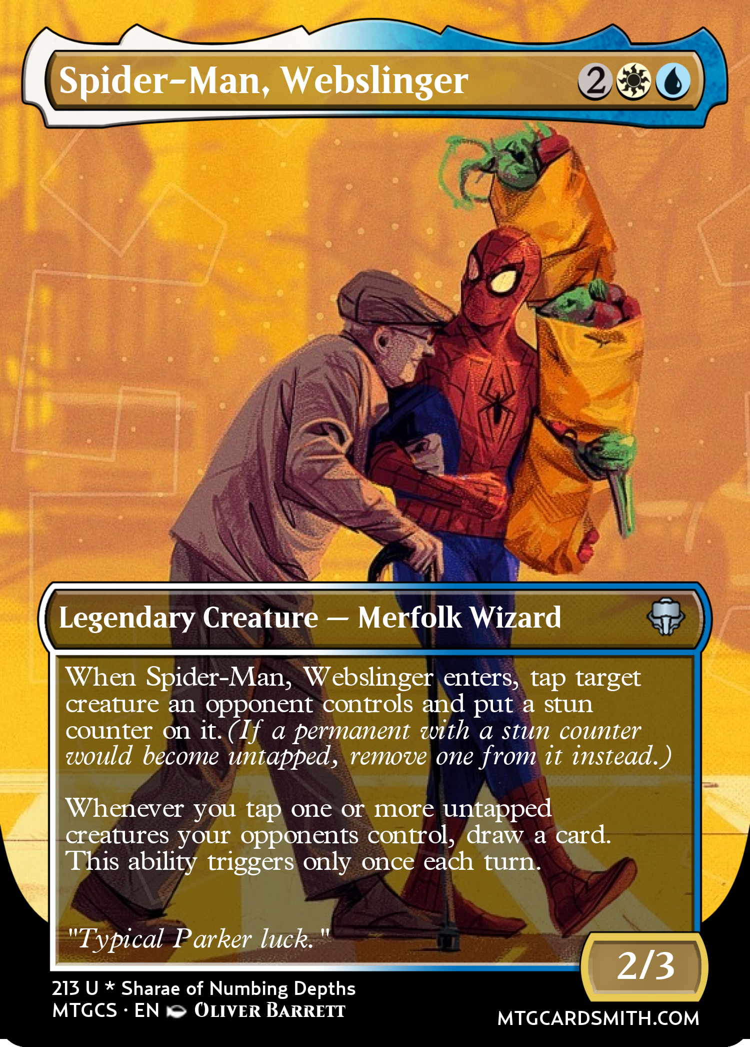 Spider-Man, Webslinger