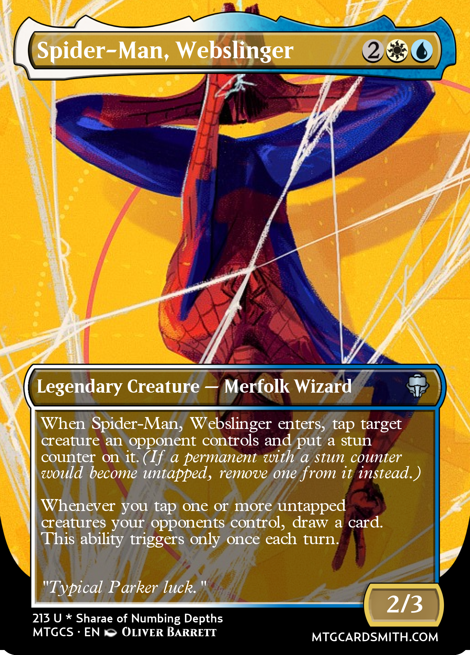 Spider-Man, Webslinger