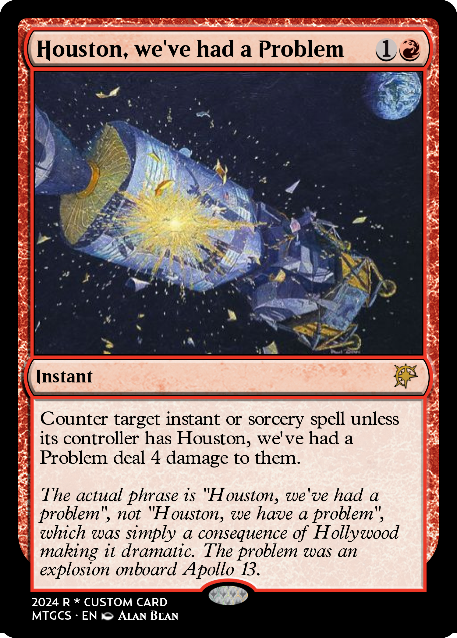 Houston, we've had a Problem