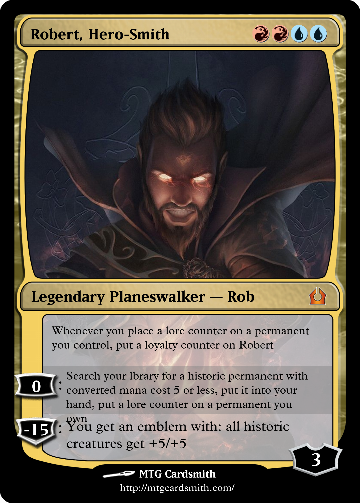 Robert, Hero-Smith