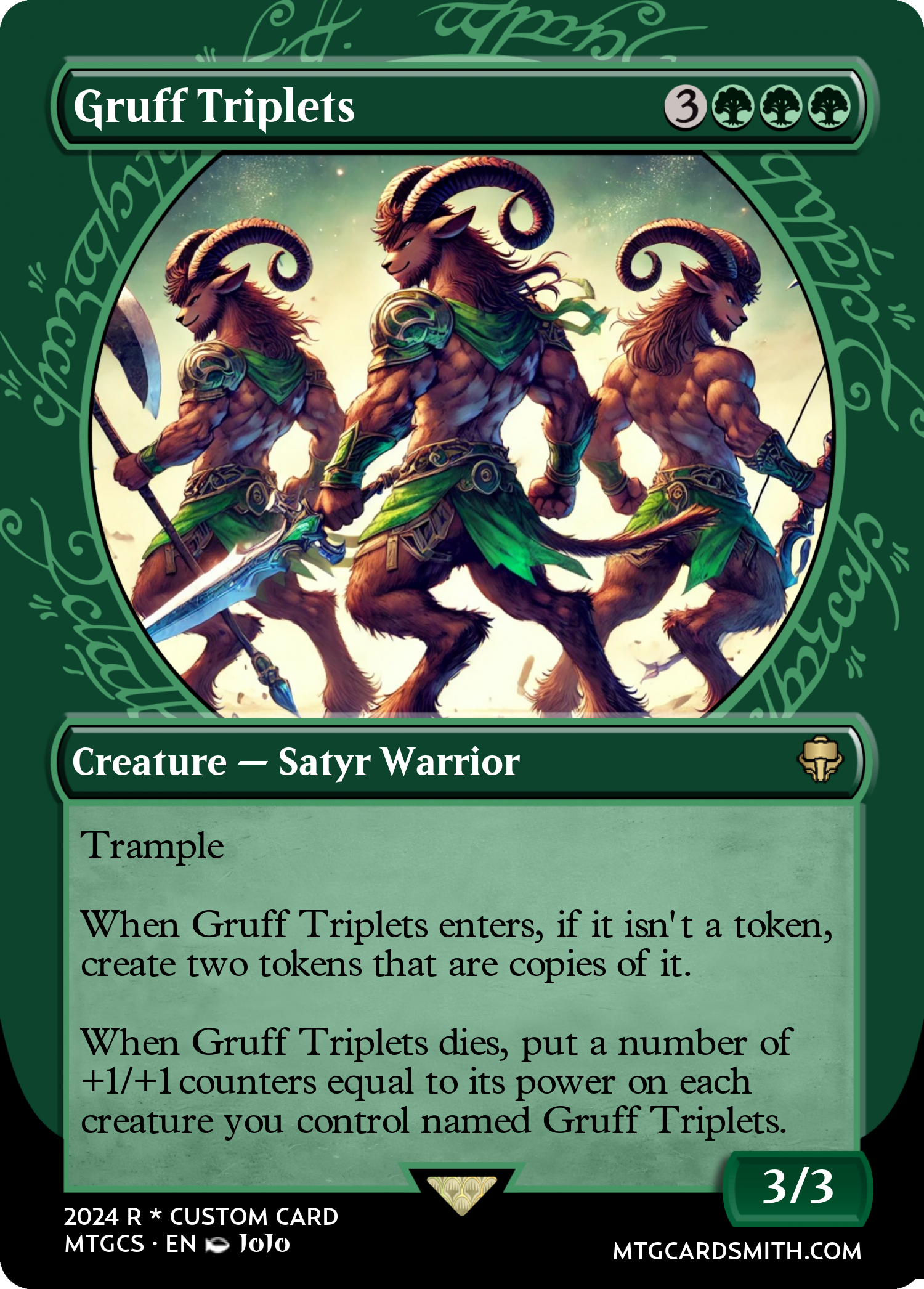 Gruff Triplets
