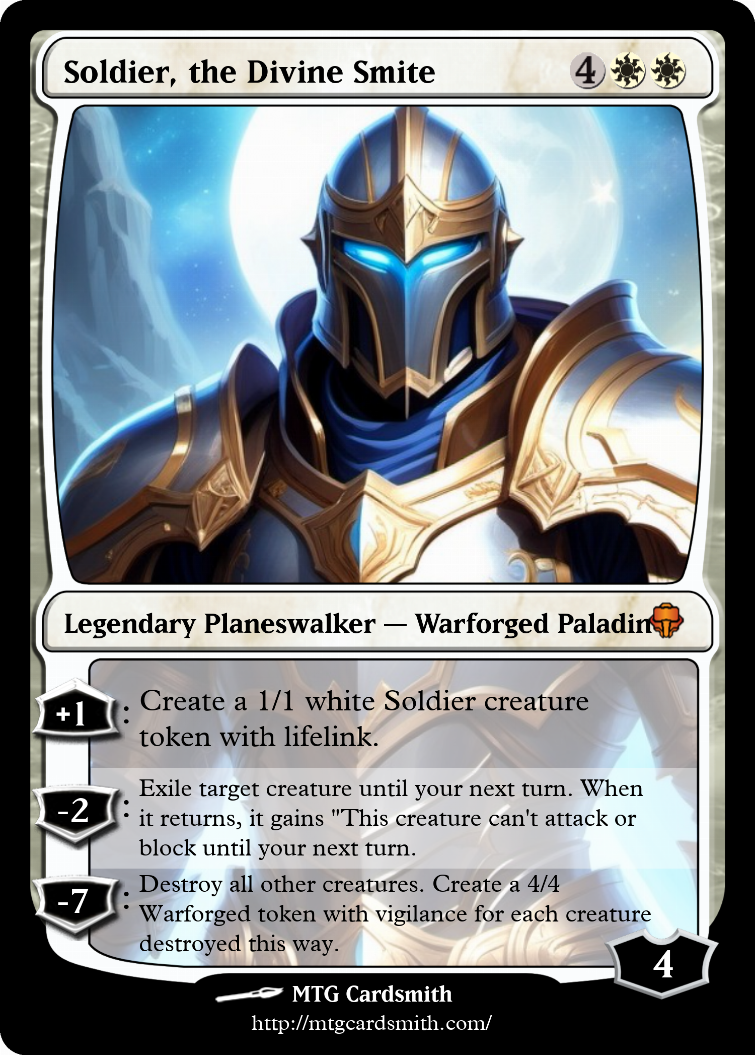 Soldier, the Divine Smite