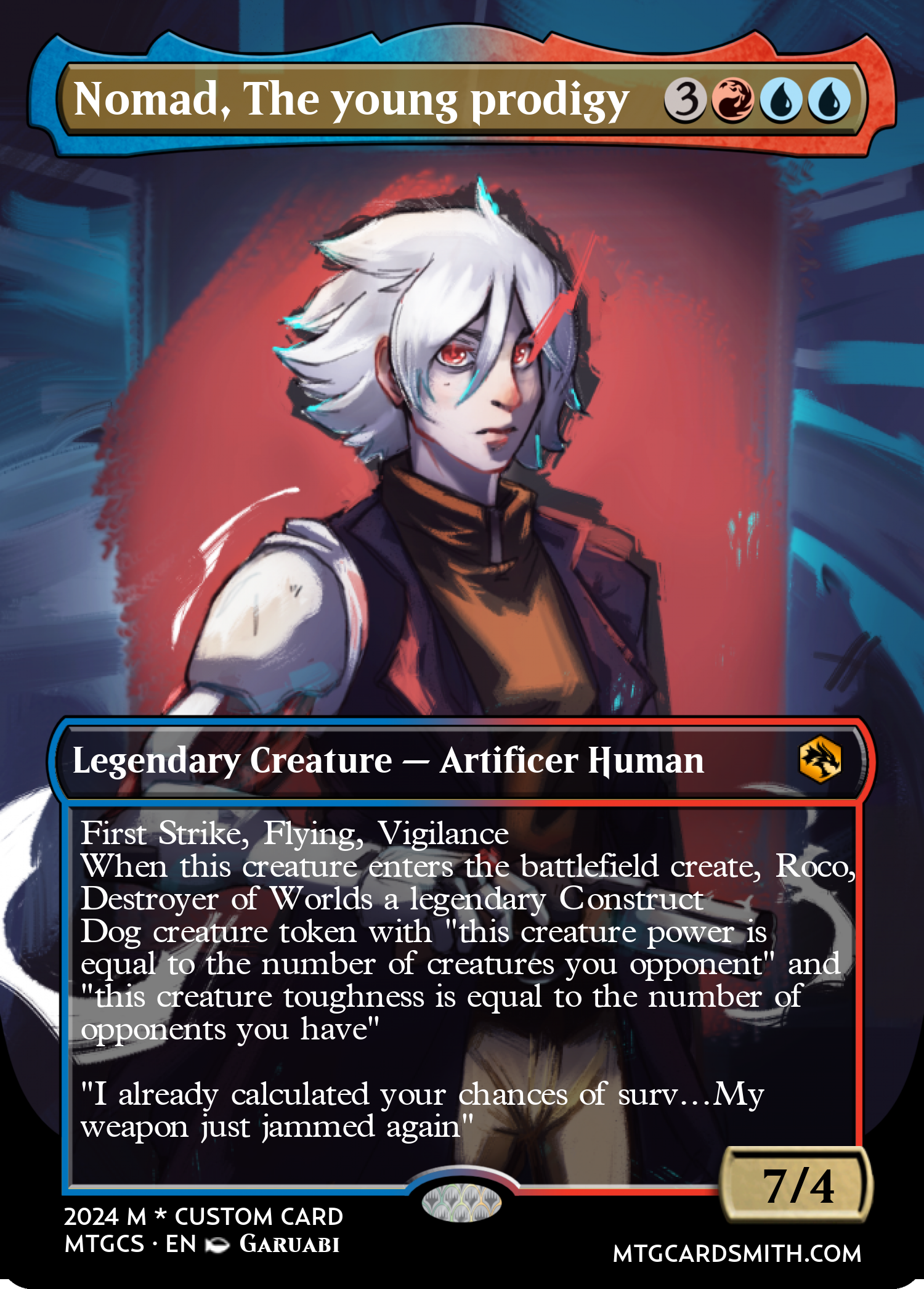 Nomad, The young prodigy