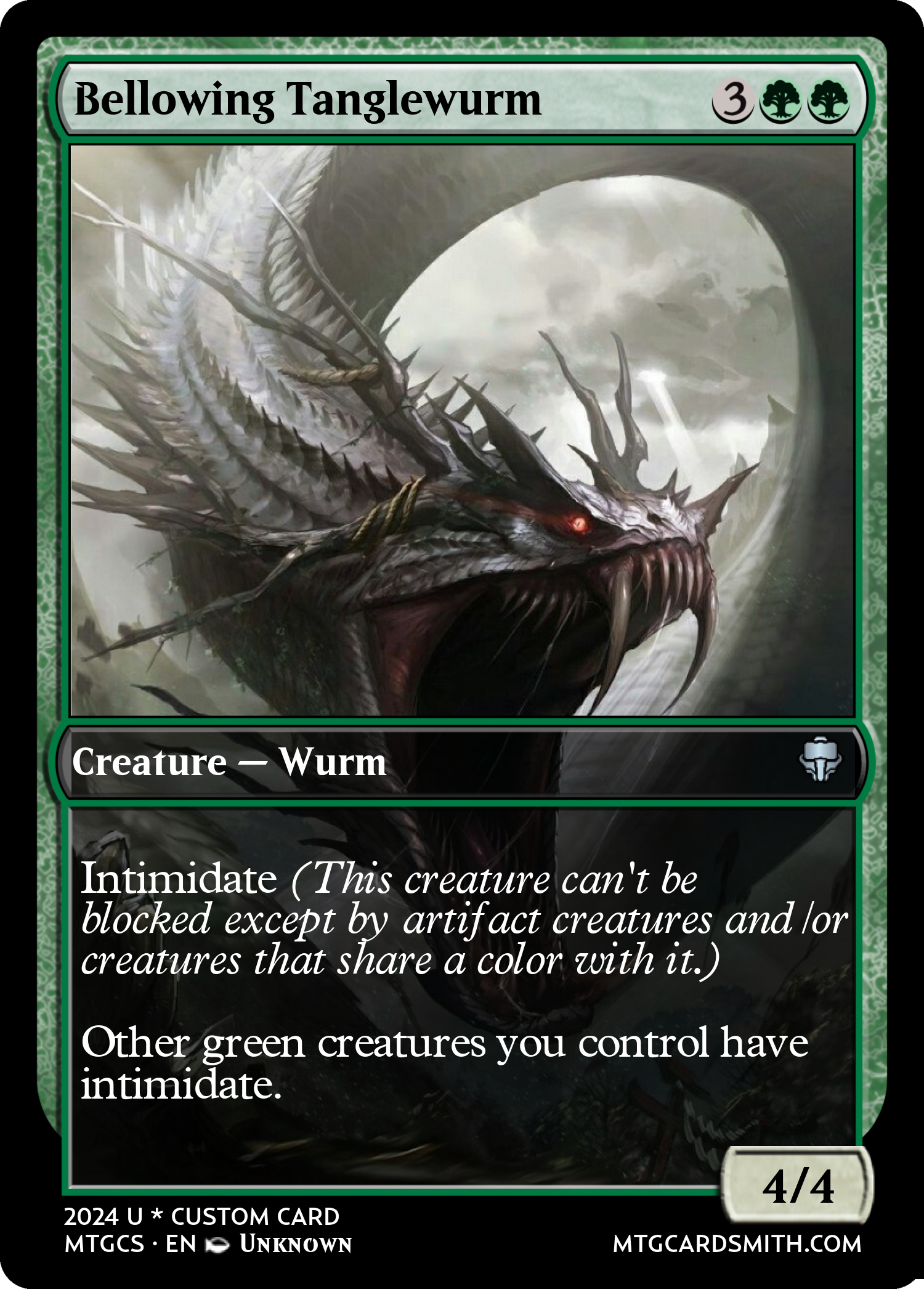Bellowing Tanglewurm