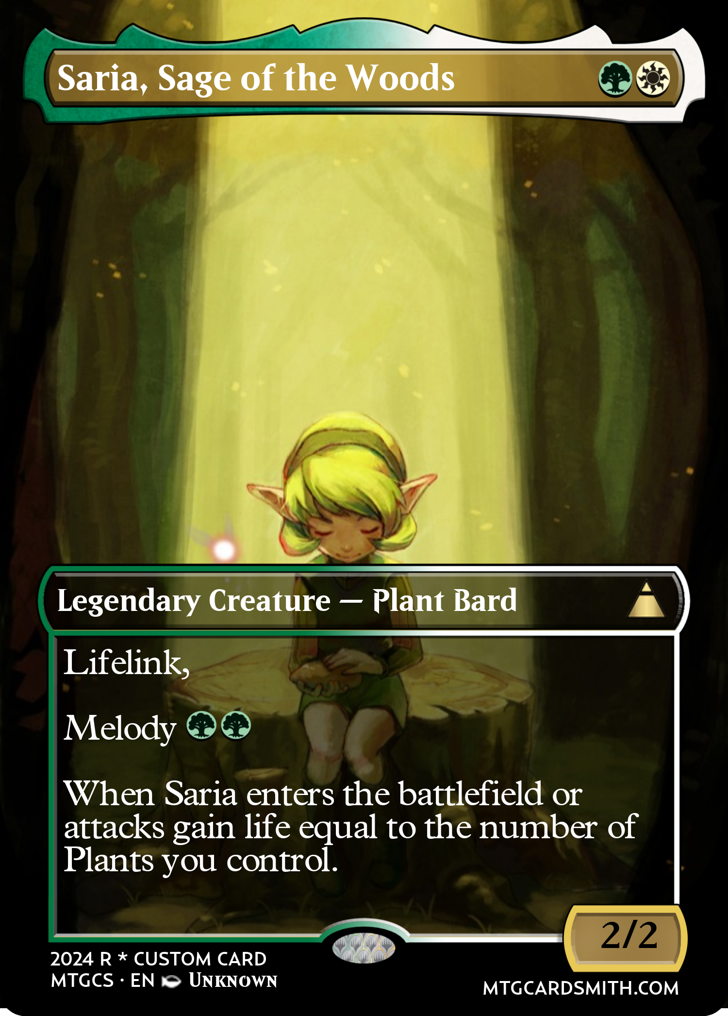 Saria, Sage of the Woods