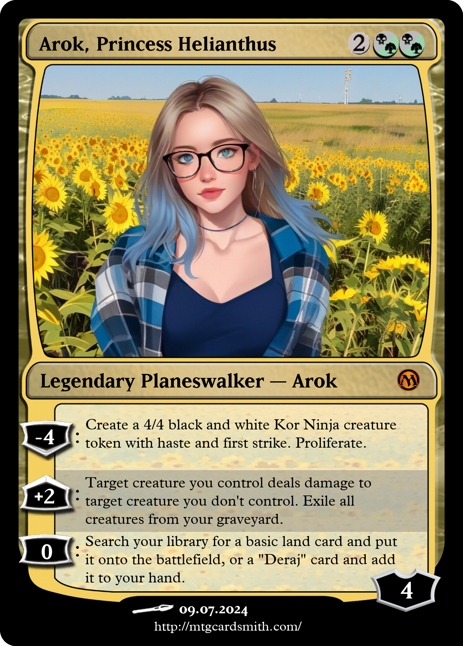 Arok, Princess Helianthus