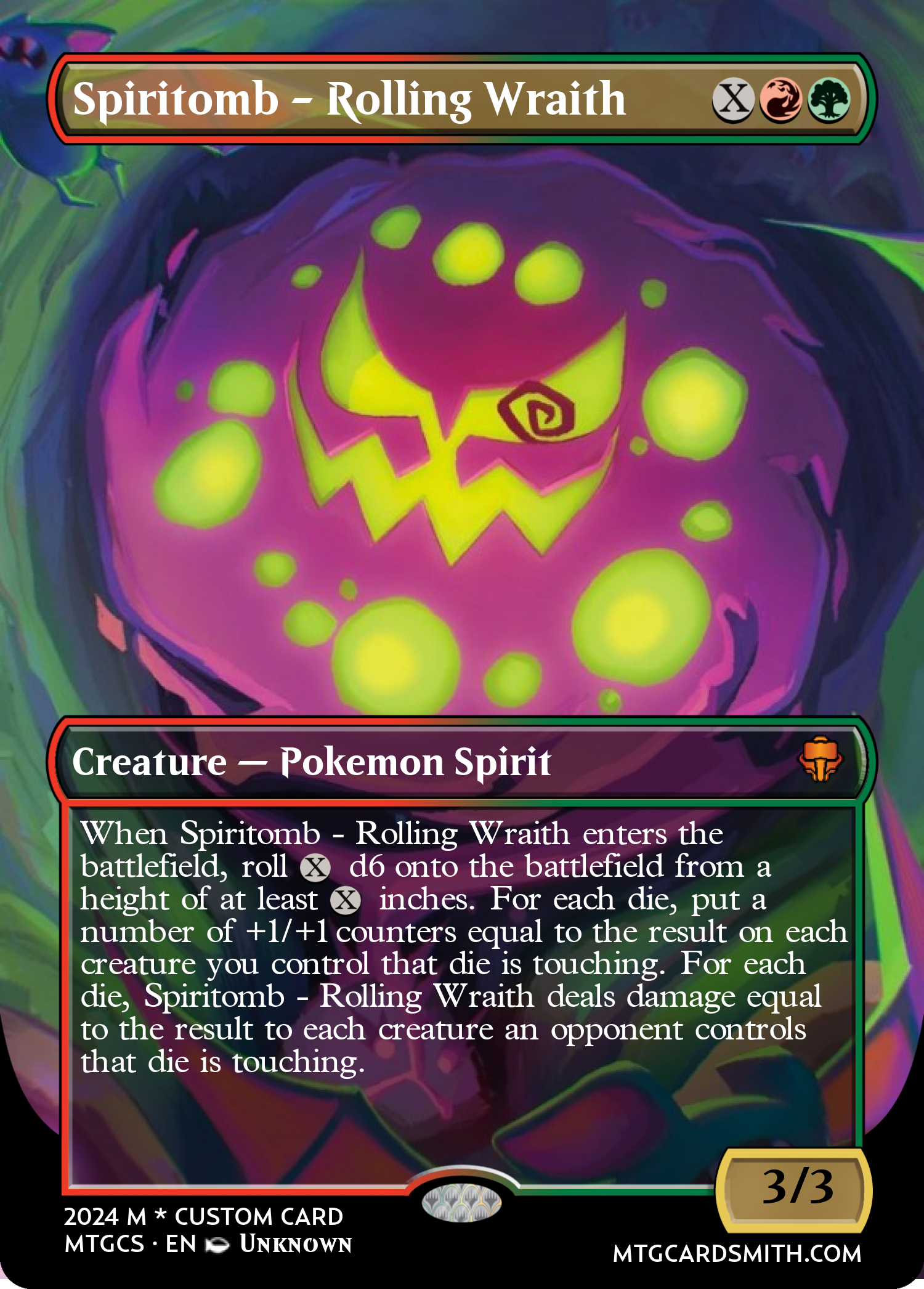 Spiritomb - Rolling Wraith