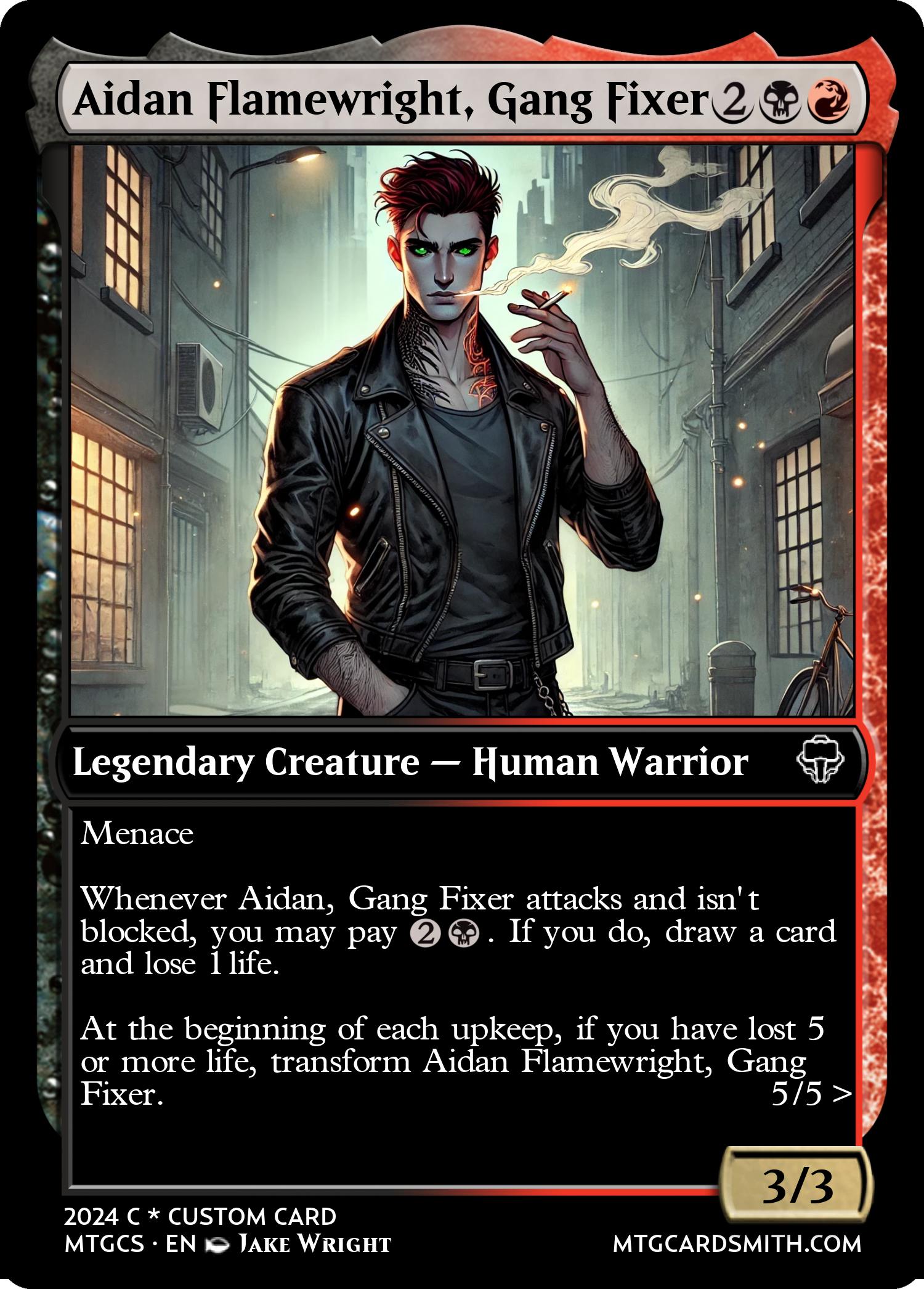 Aidan Flamewright, Gang Fixer