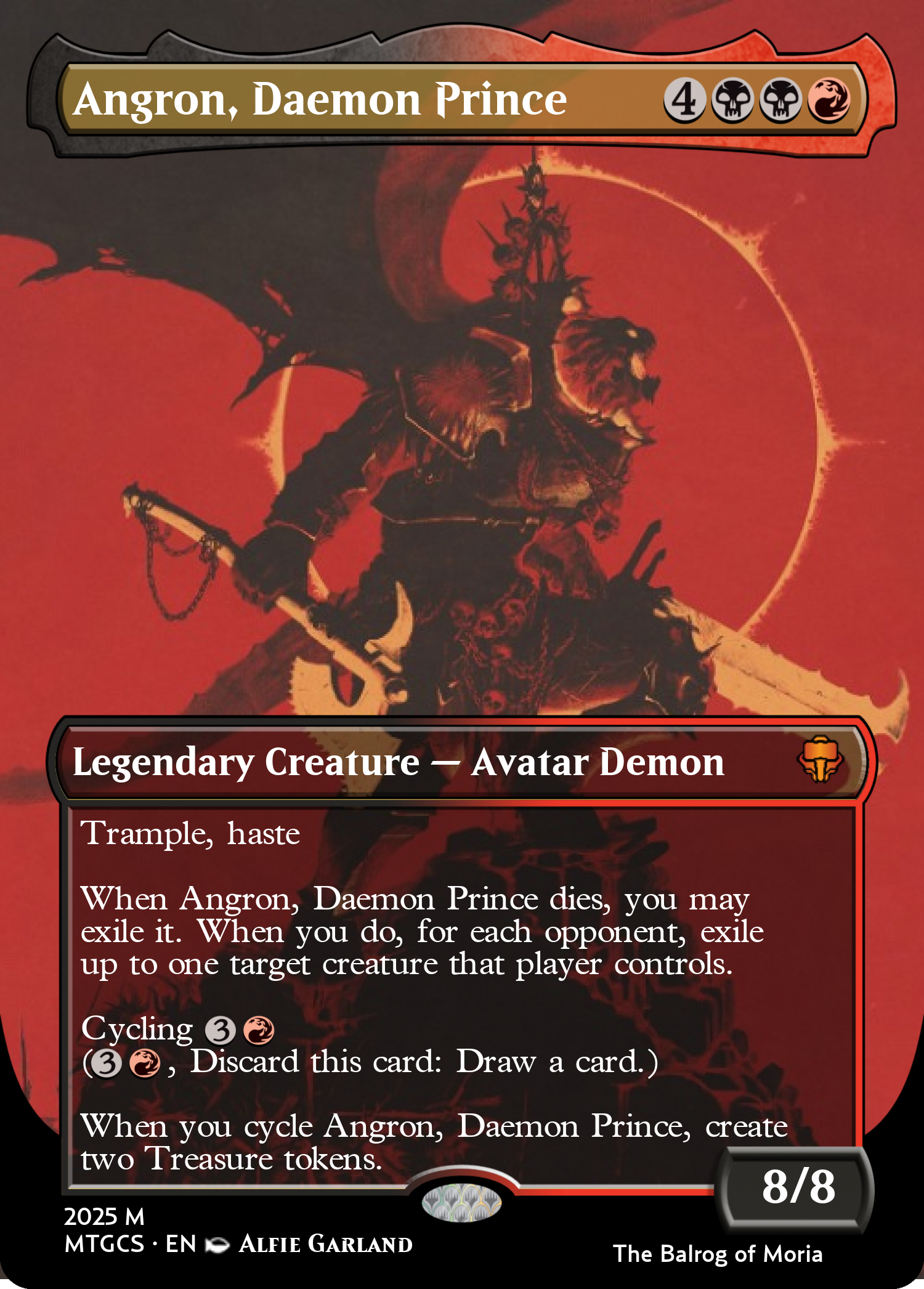 Angron, Daemon Prince