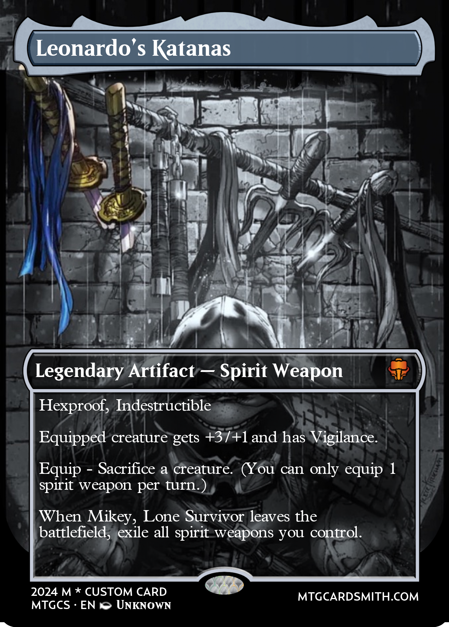 Leonardo’s Katanas
