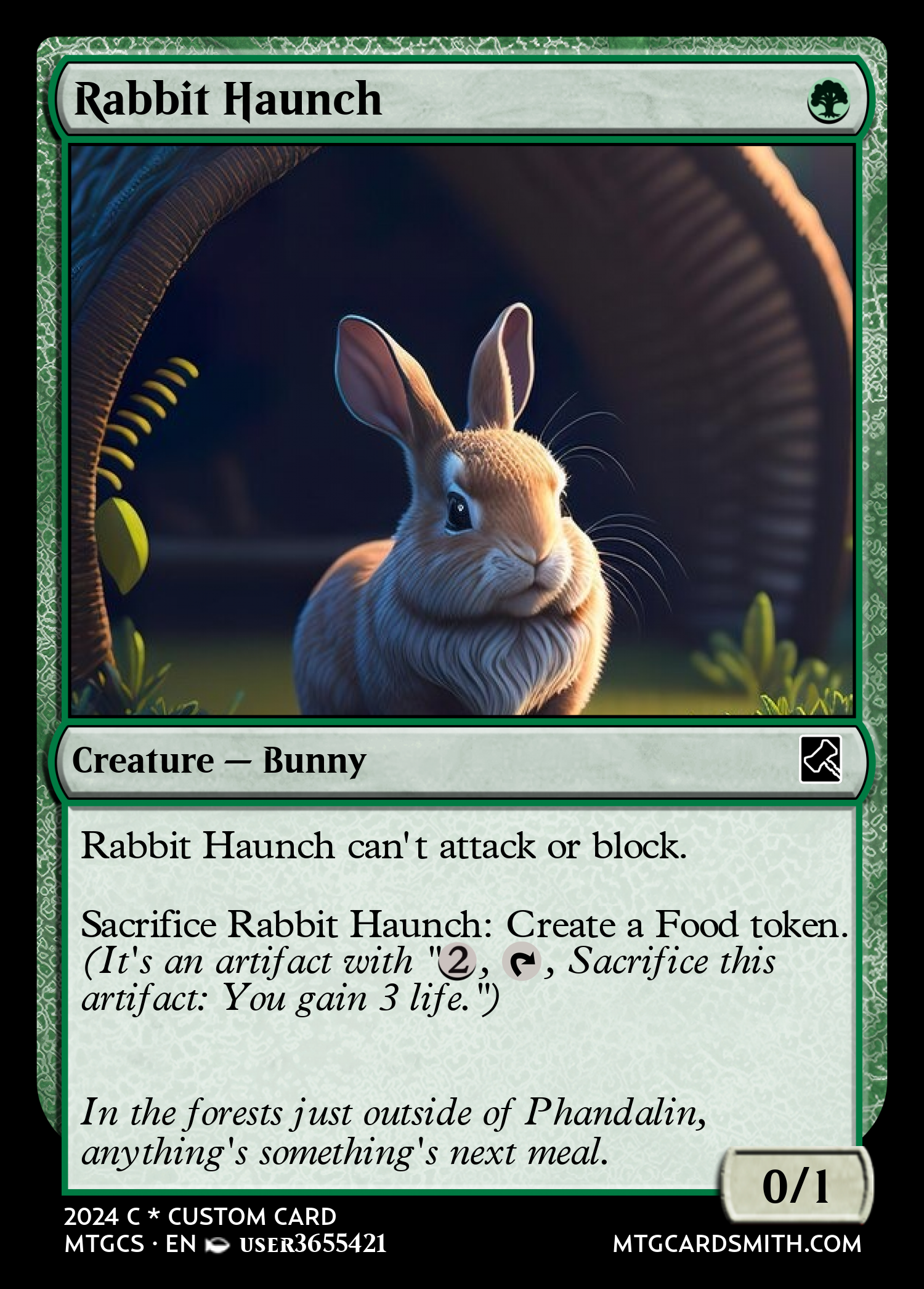 Rabbit Haunch