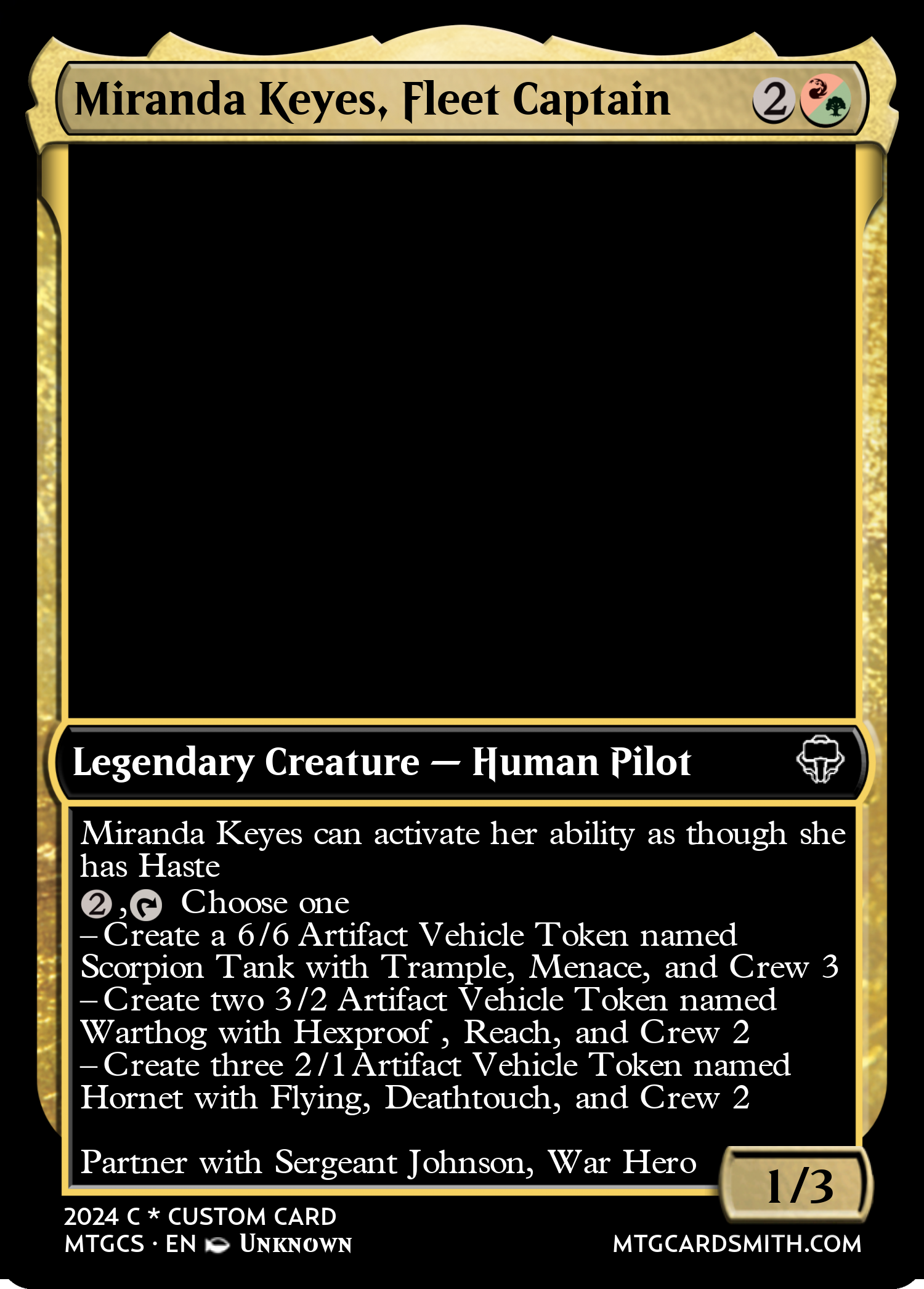 Miranda Keyes, Fleet Captain