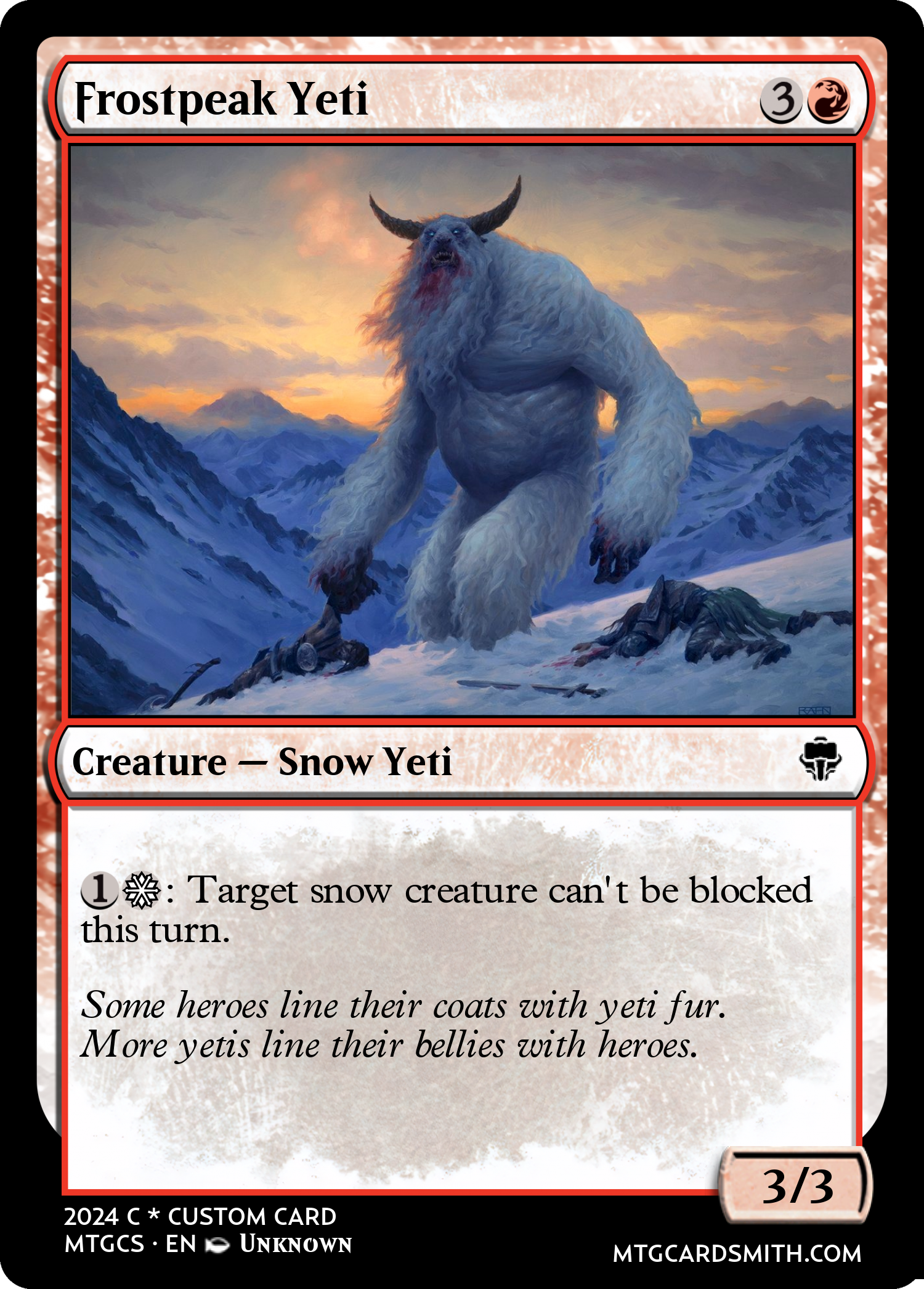 Frostpeak Yeti