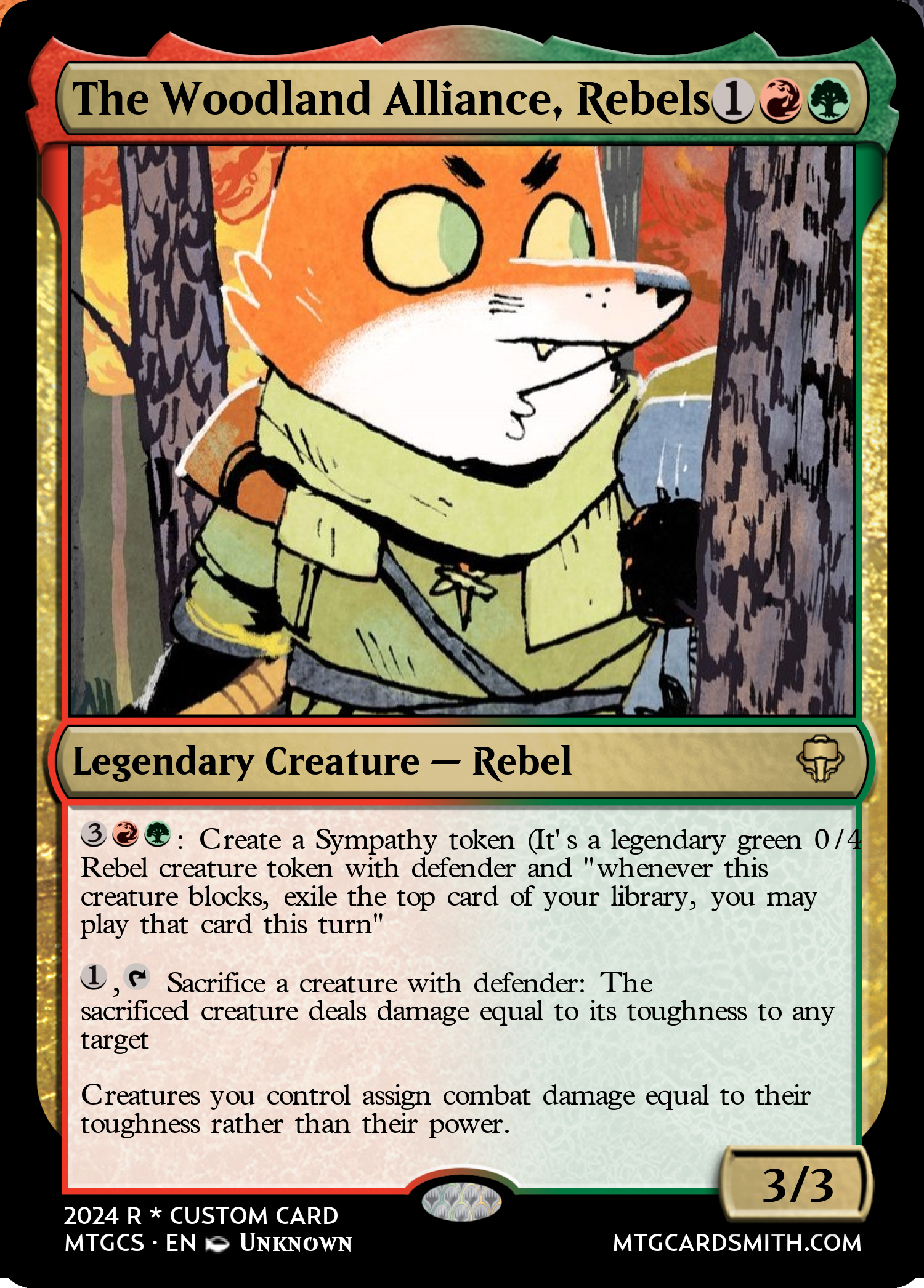 The Woodland Alliance, Rebels