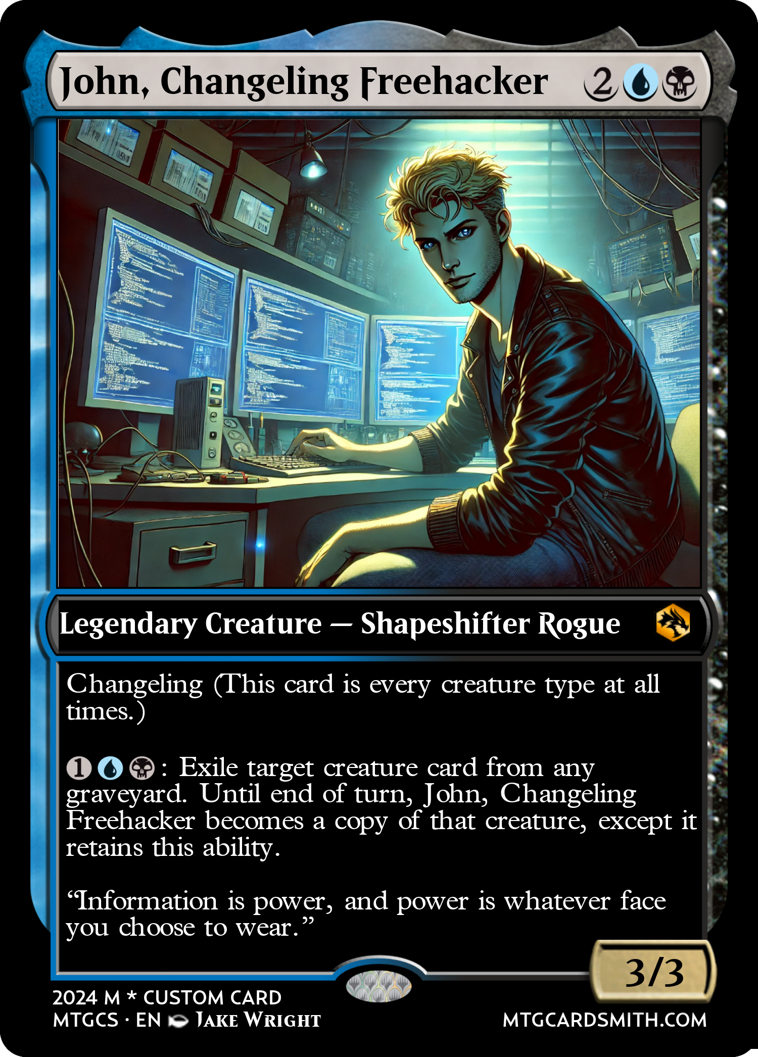 John, Changeling Freehacker