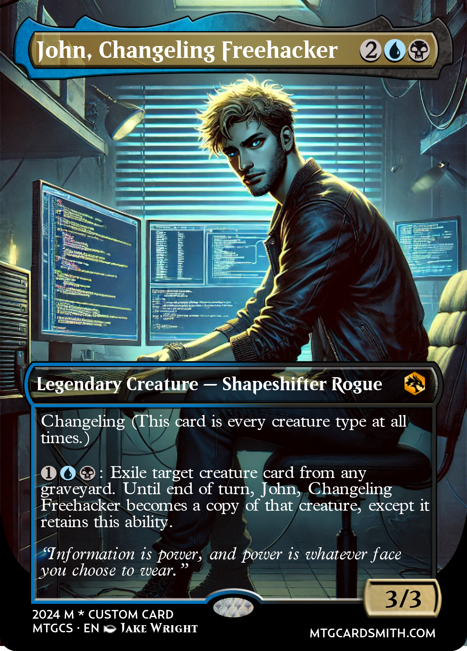 John, Changeling Freehacker