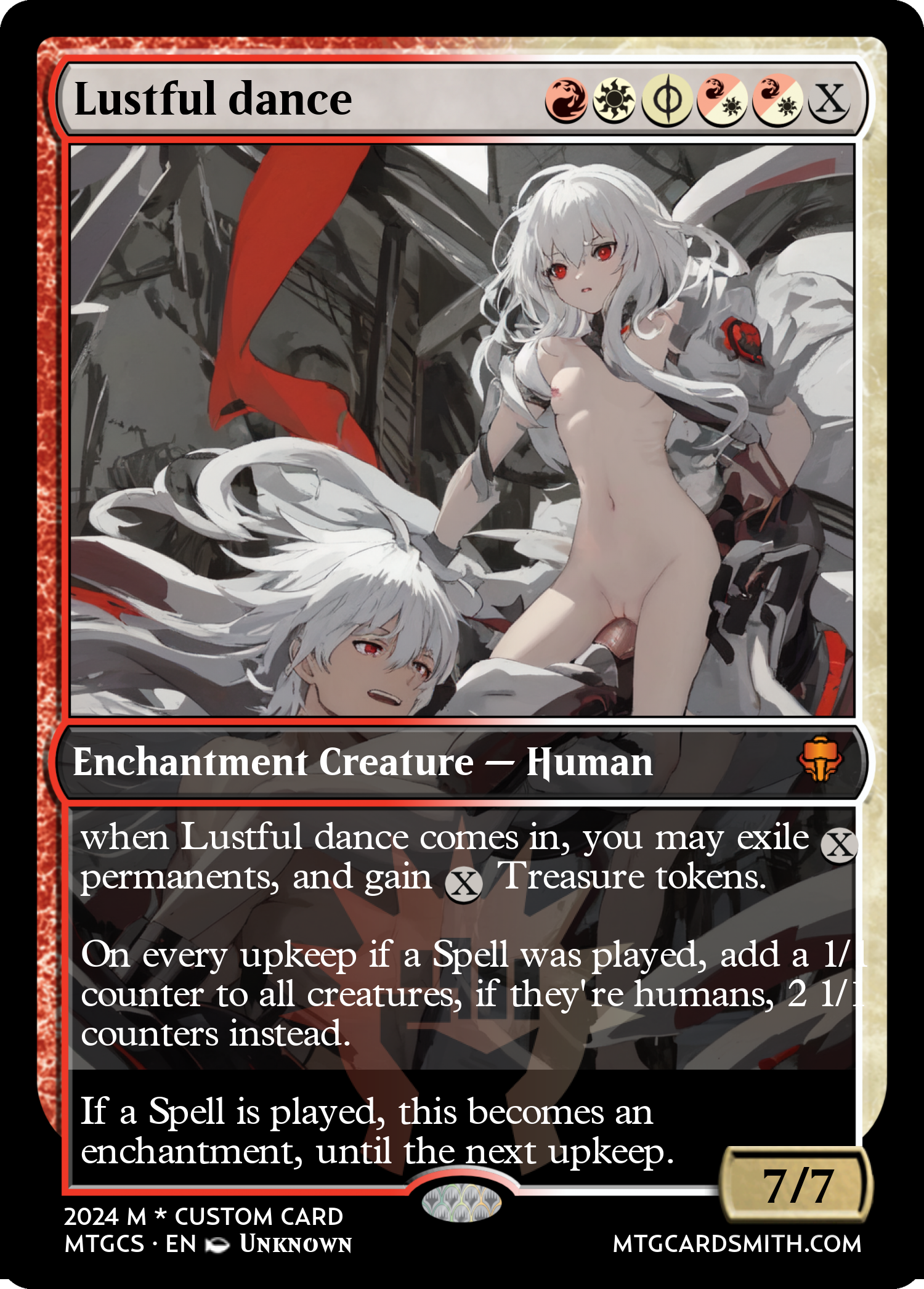 Lustful dance