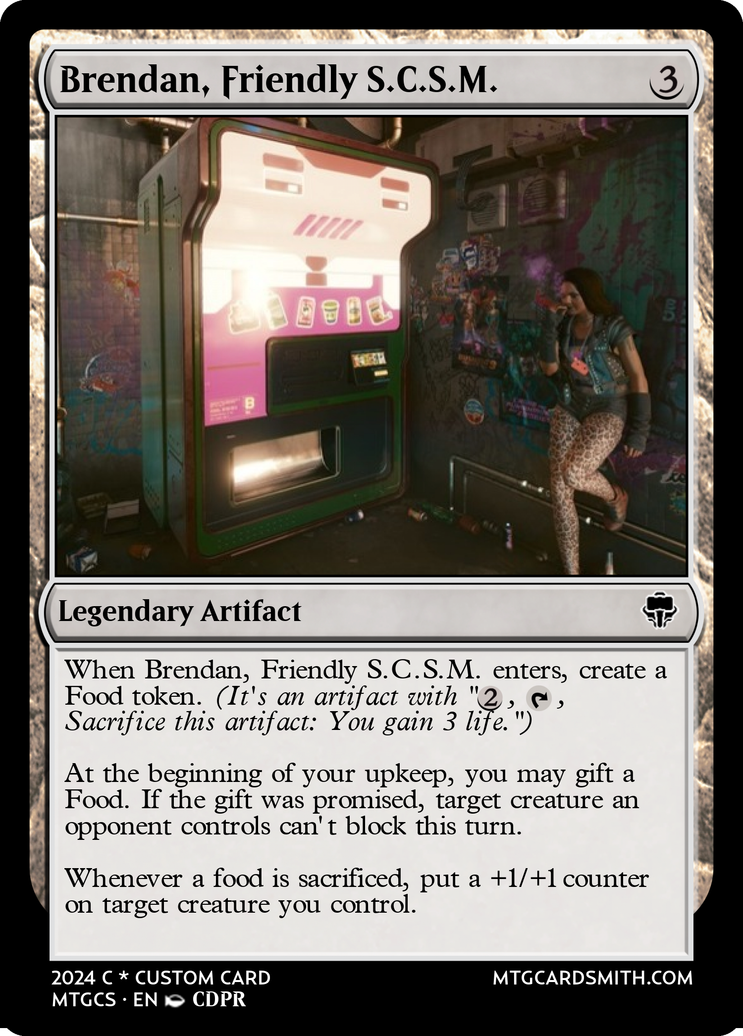 Brendan, Friendly S.C.S.M.