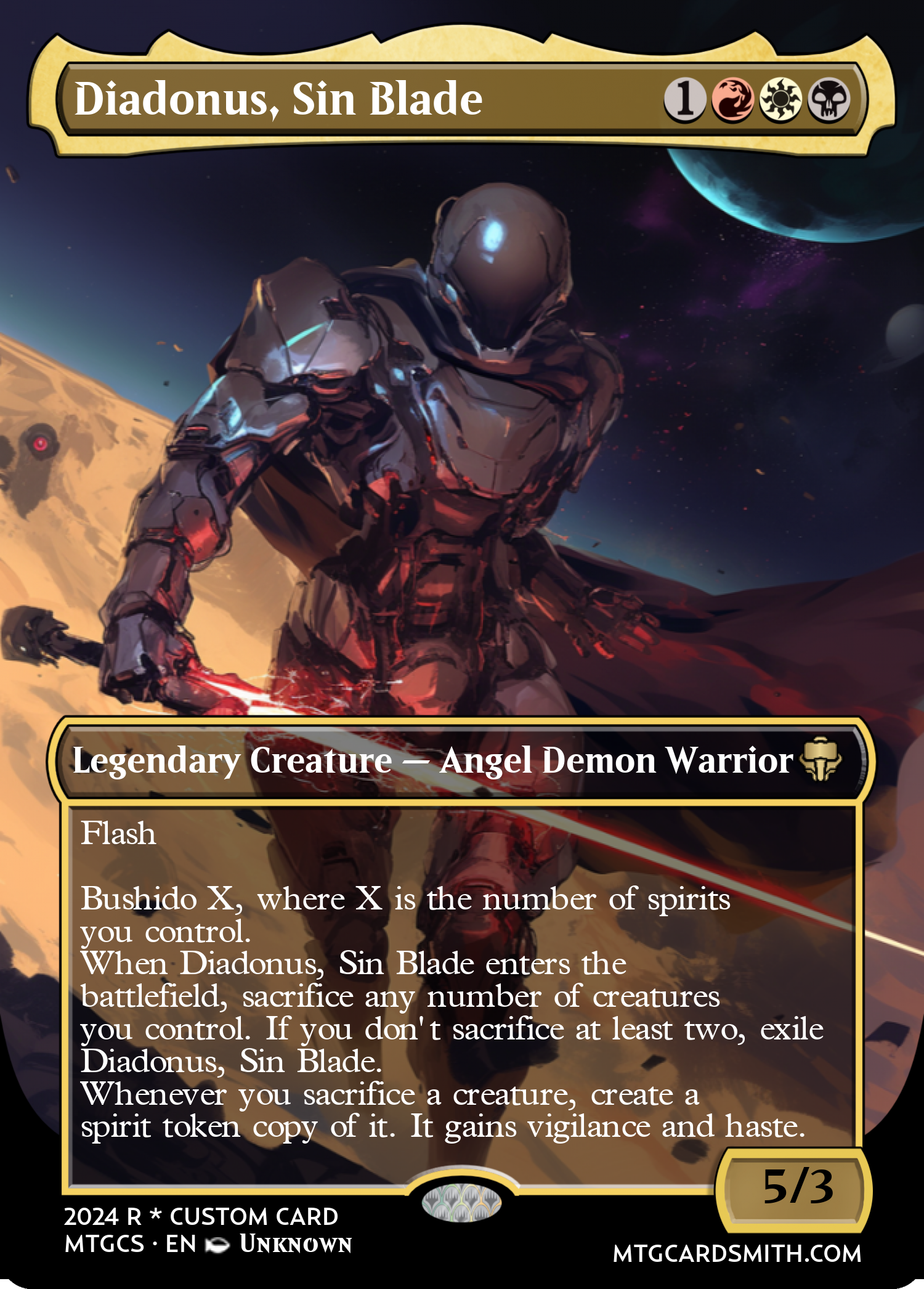 Diadonus, Sin Blade