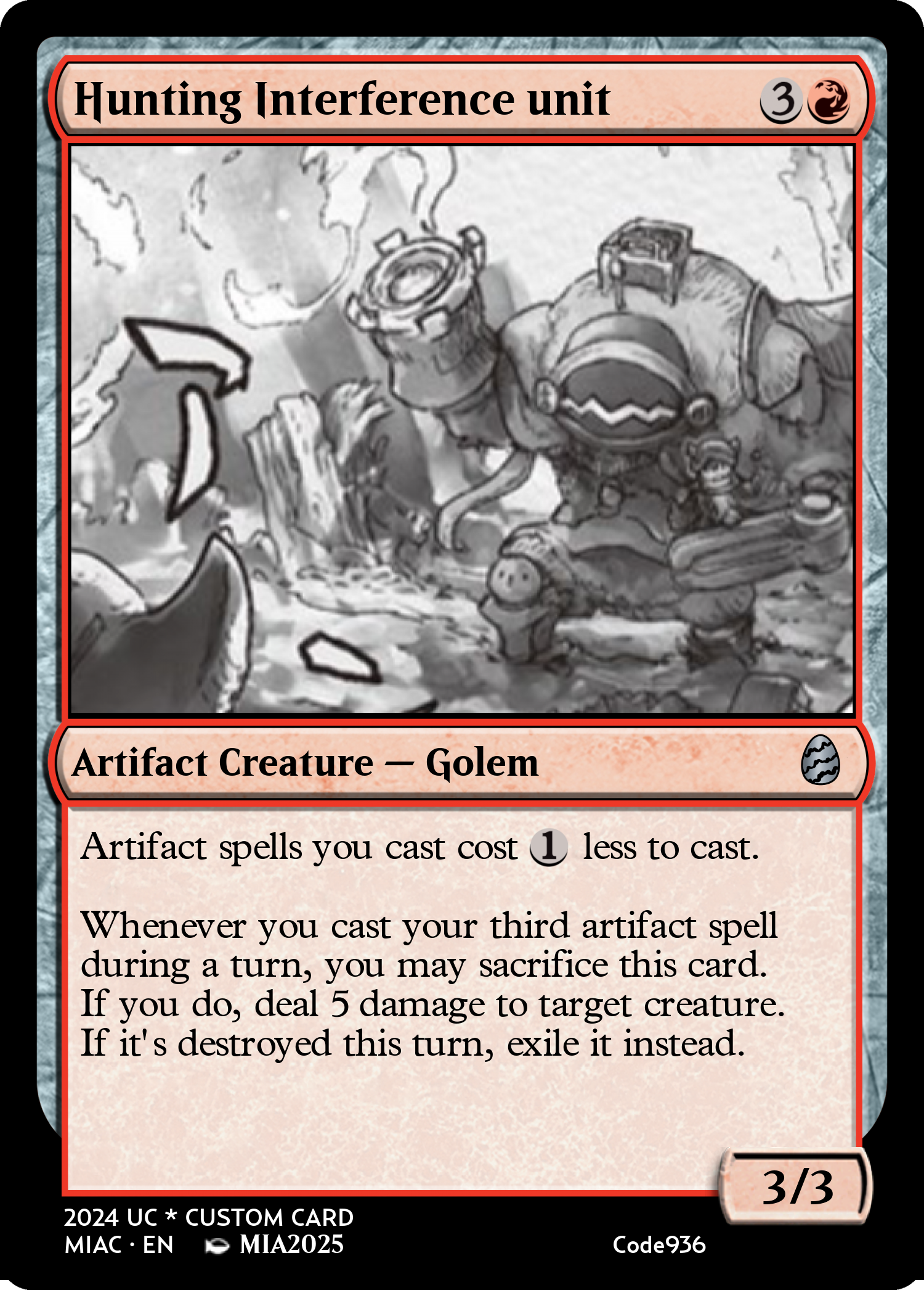 Hunting Interference unit