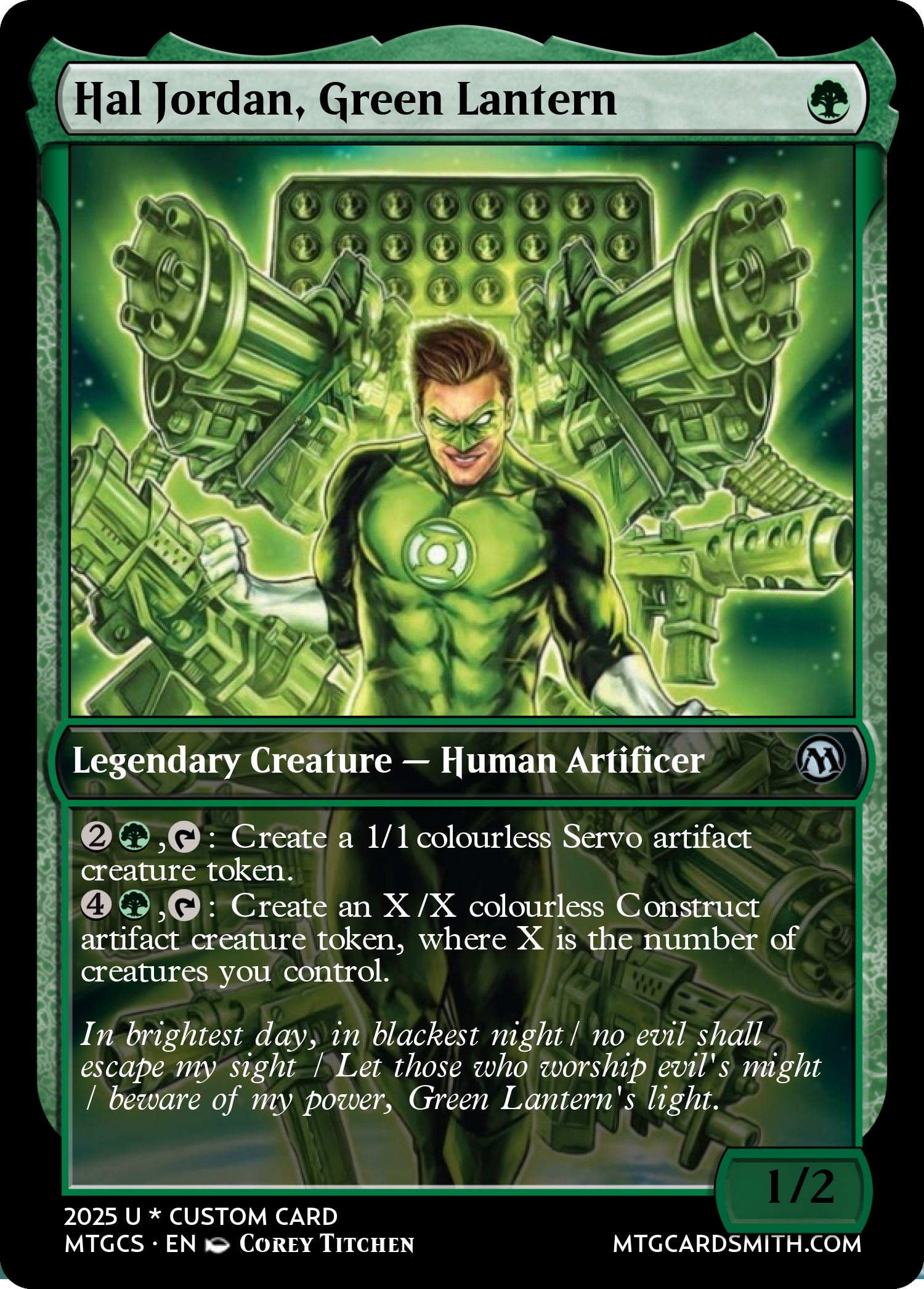 Hal Jordan, Green Lantern