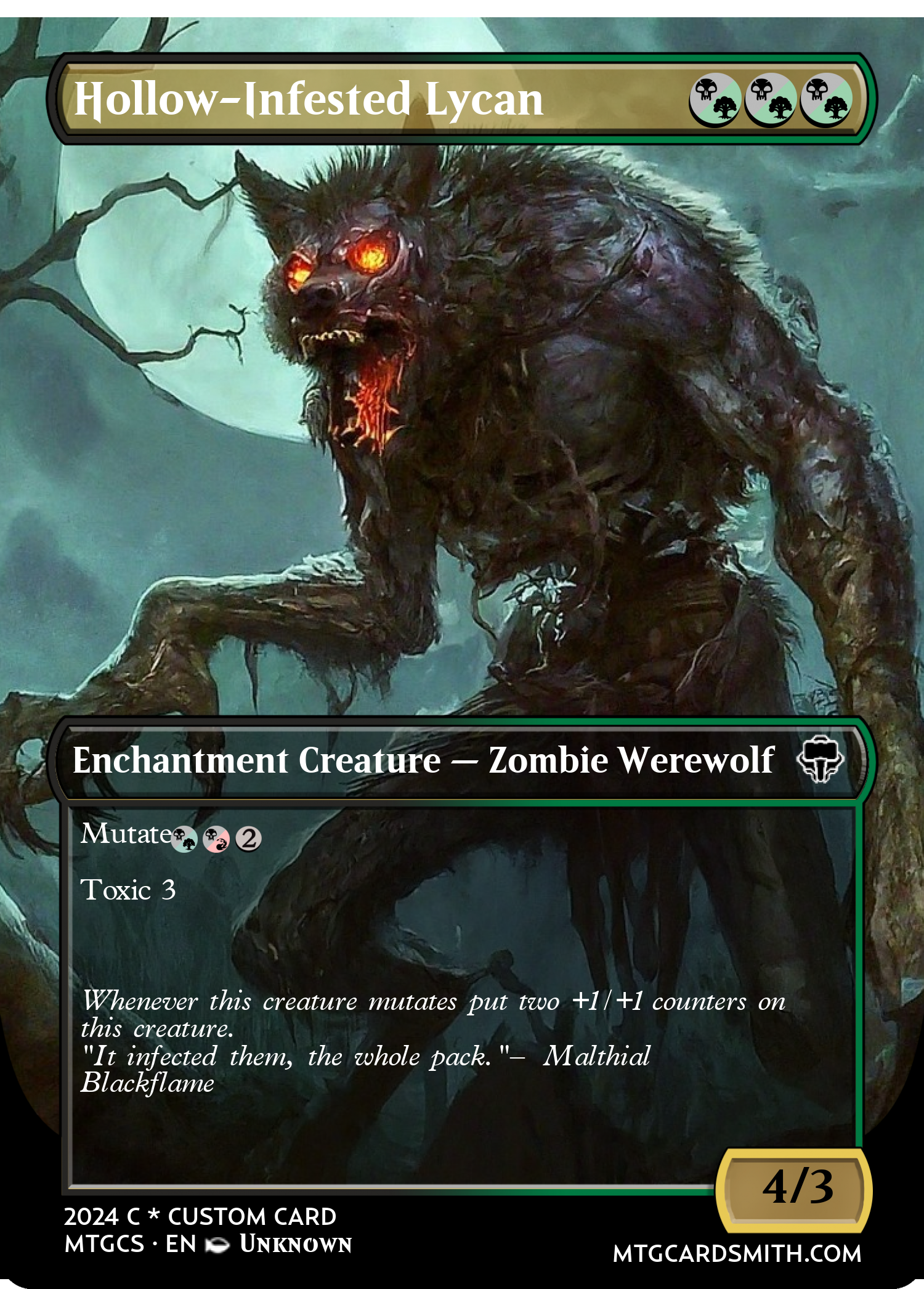 Hollow-Infested Lycan