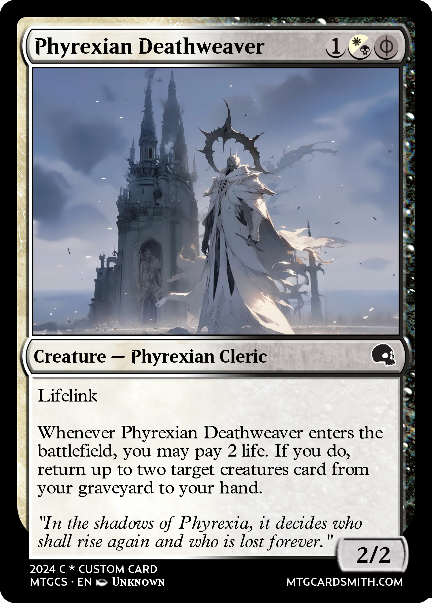 Phyrexian Deathweaver