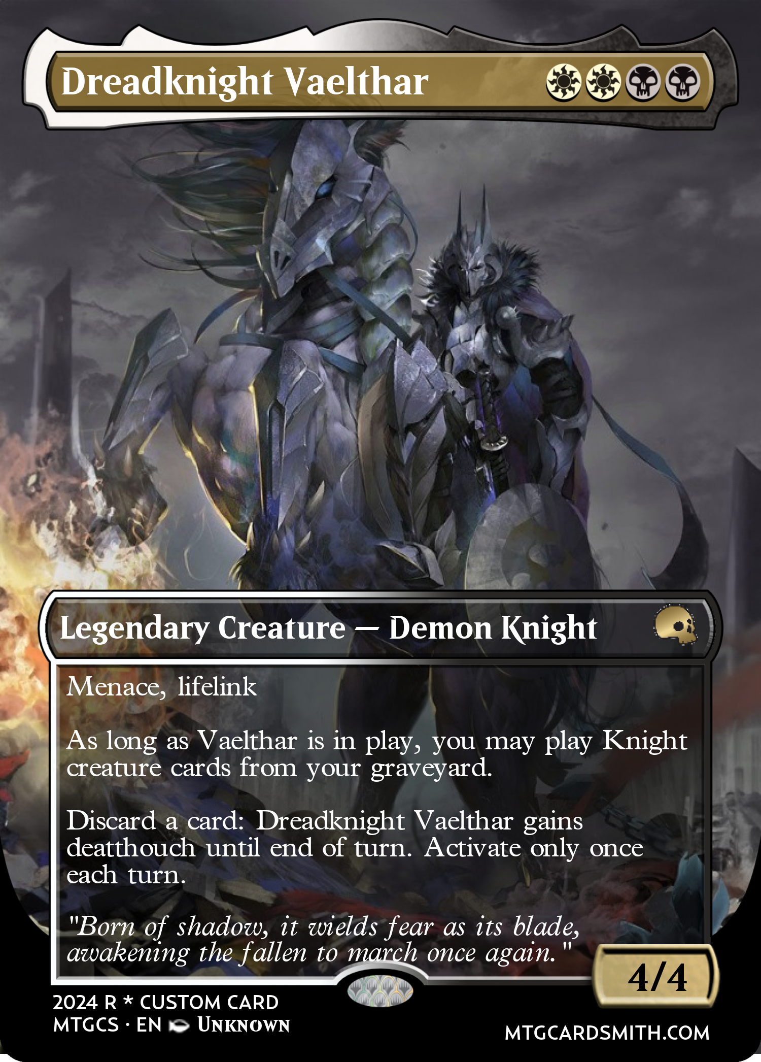 Dreadknight Vaelthar