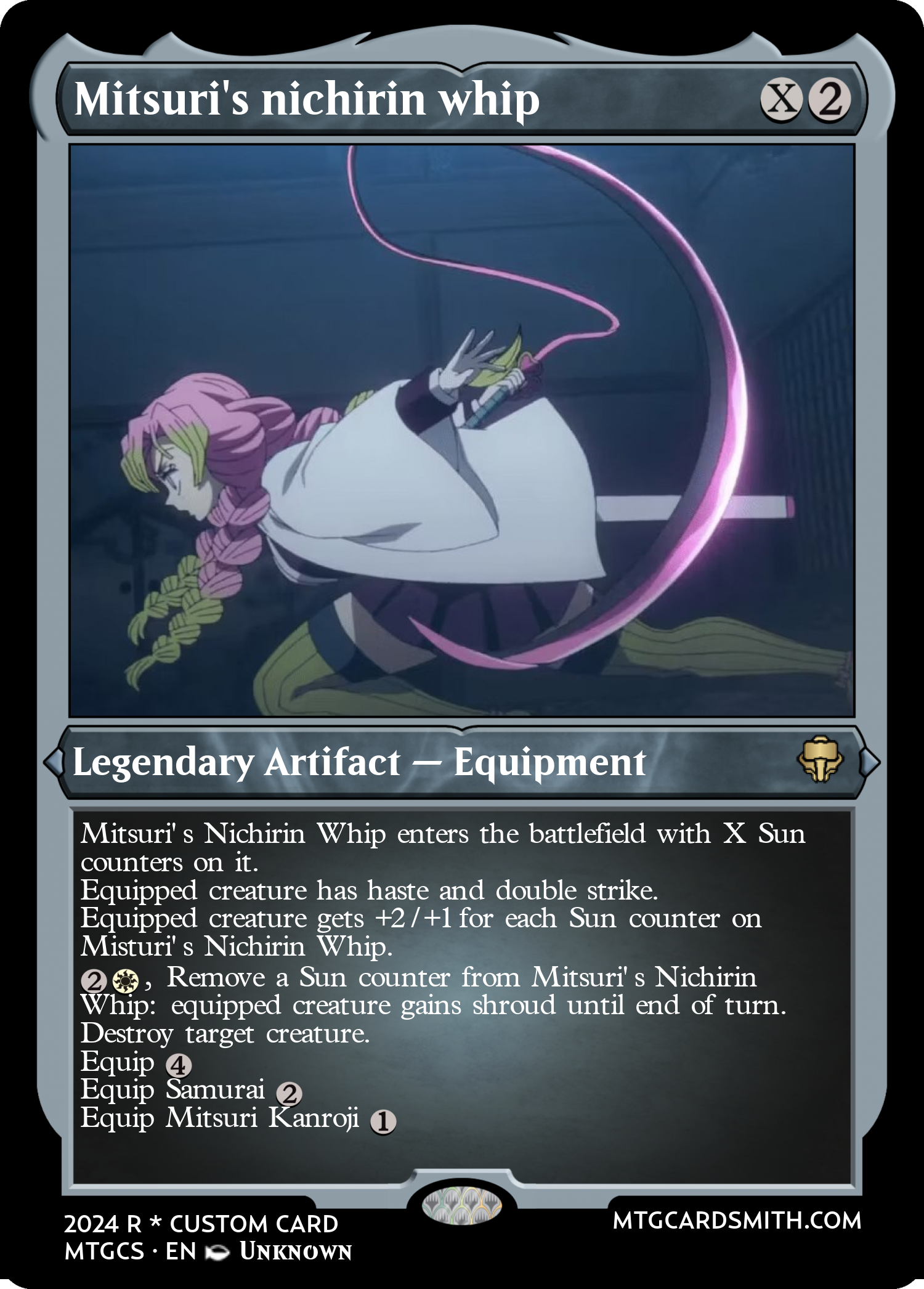 Mitsuri's nichirin whip