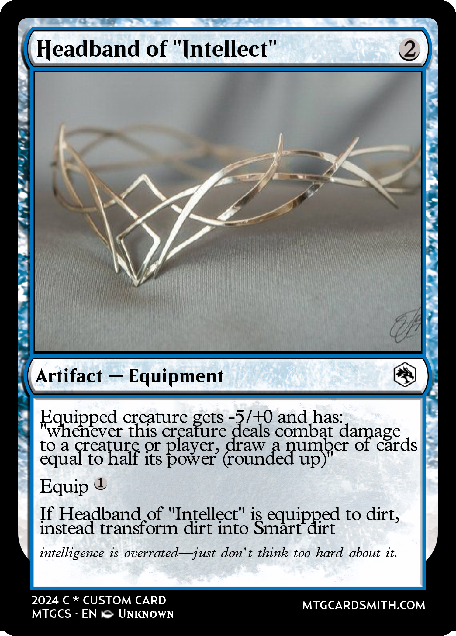 Headband of 