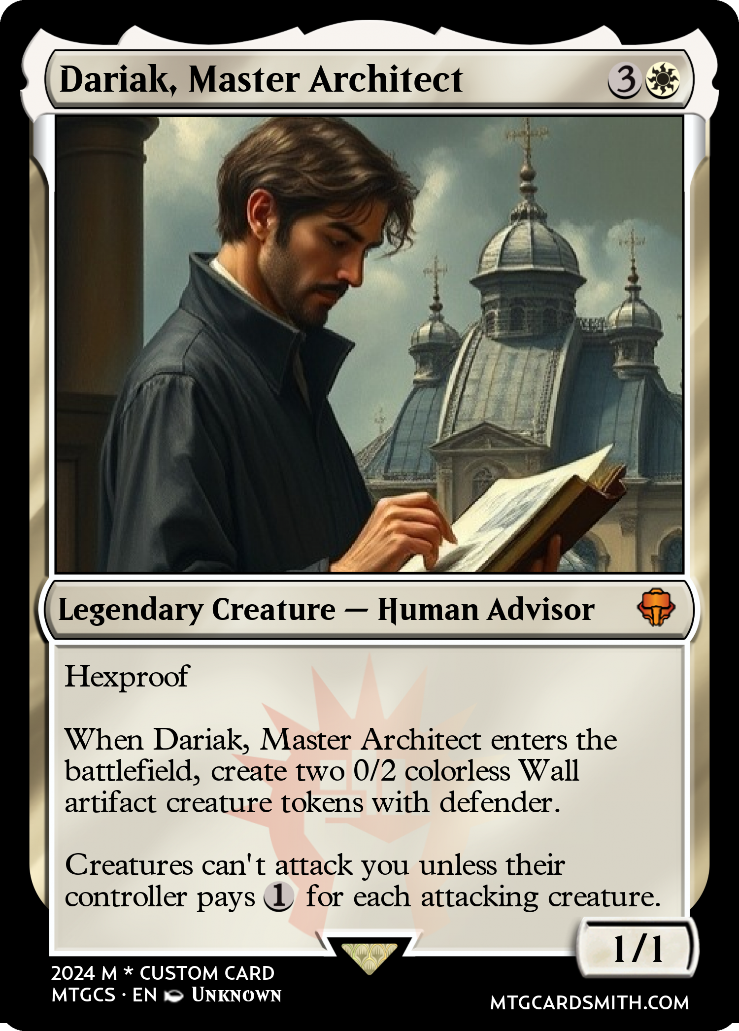 Dariak, Master Architect