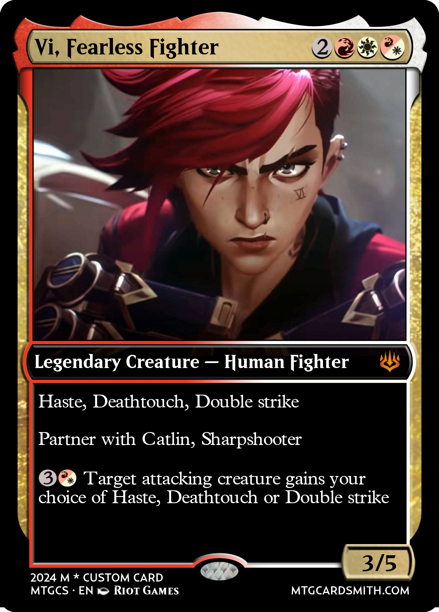 Vi, Fearless Fighter