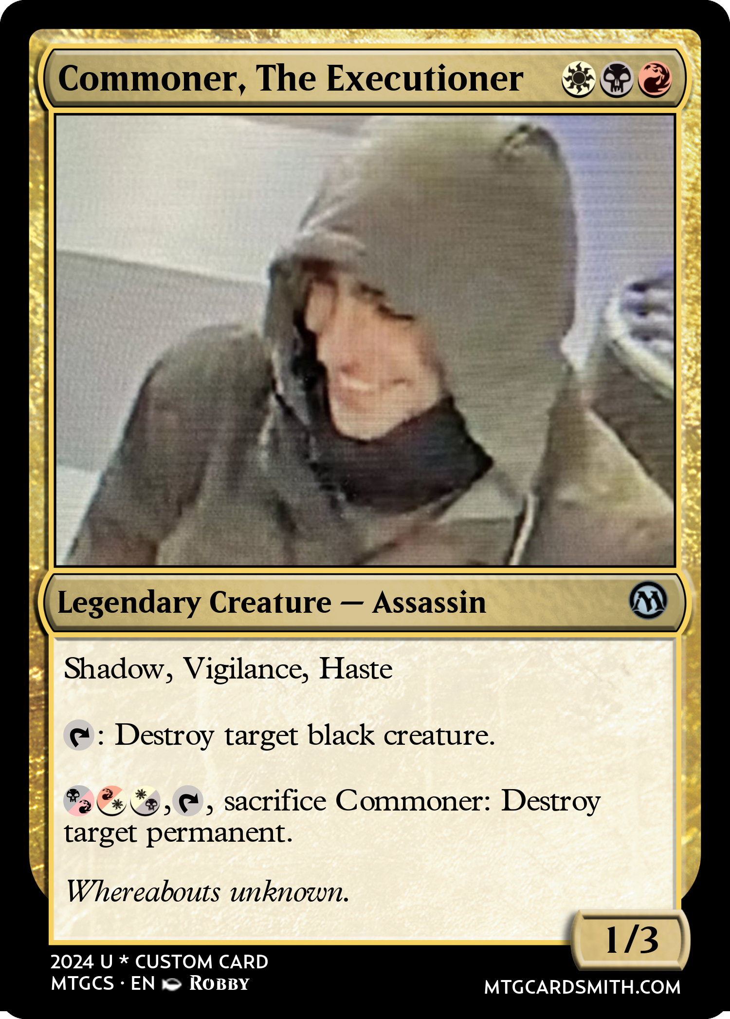 Commoner, The Executioner