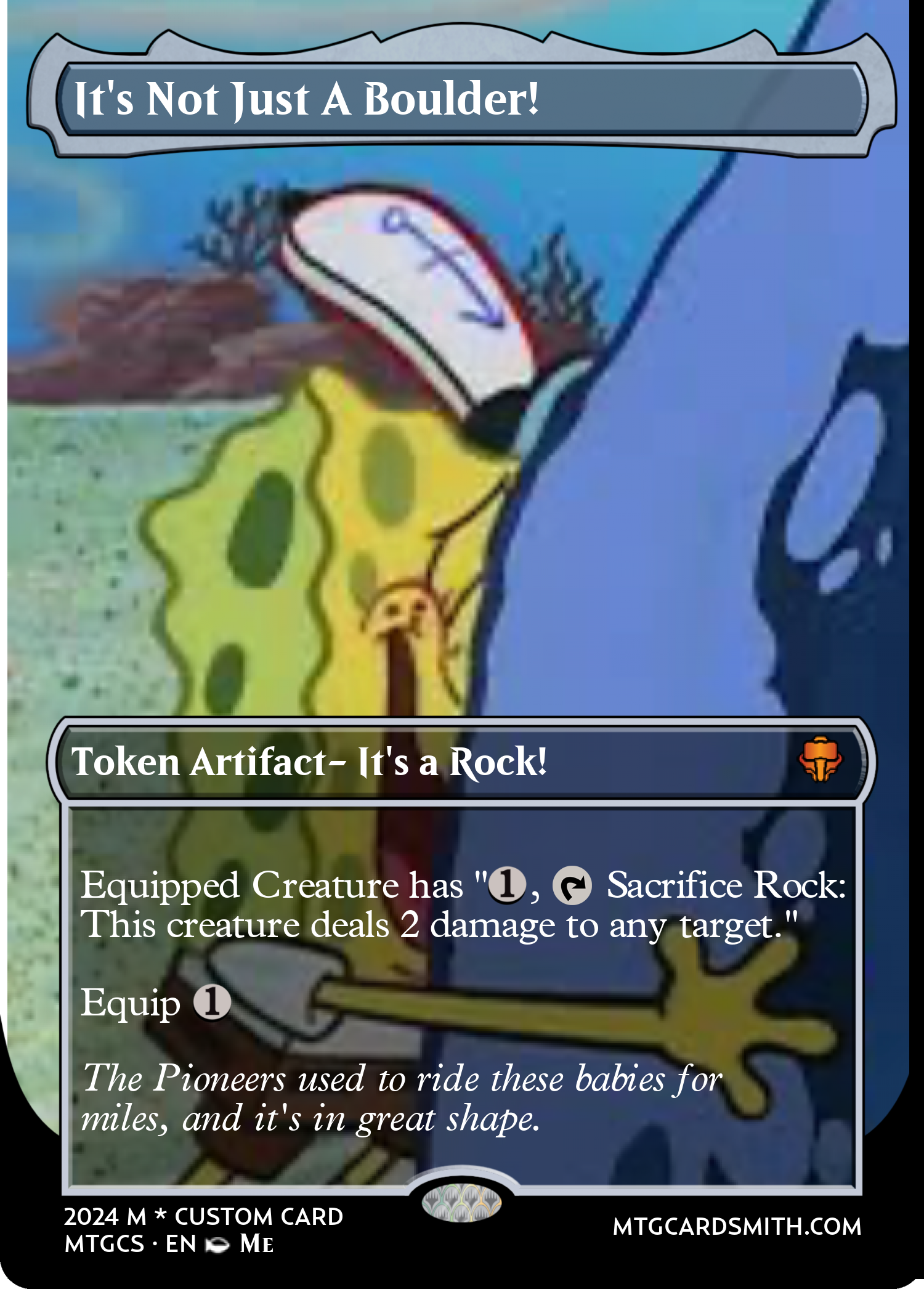 It's Not Just A Boulder!
