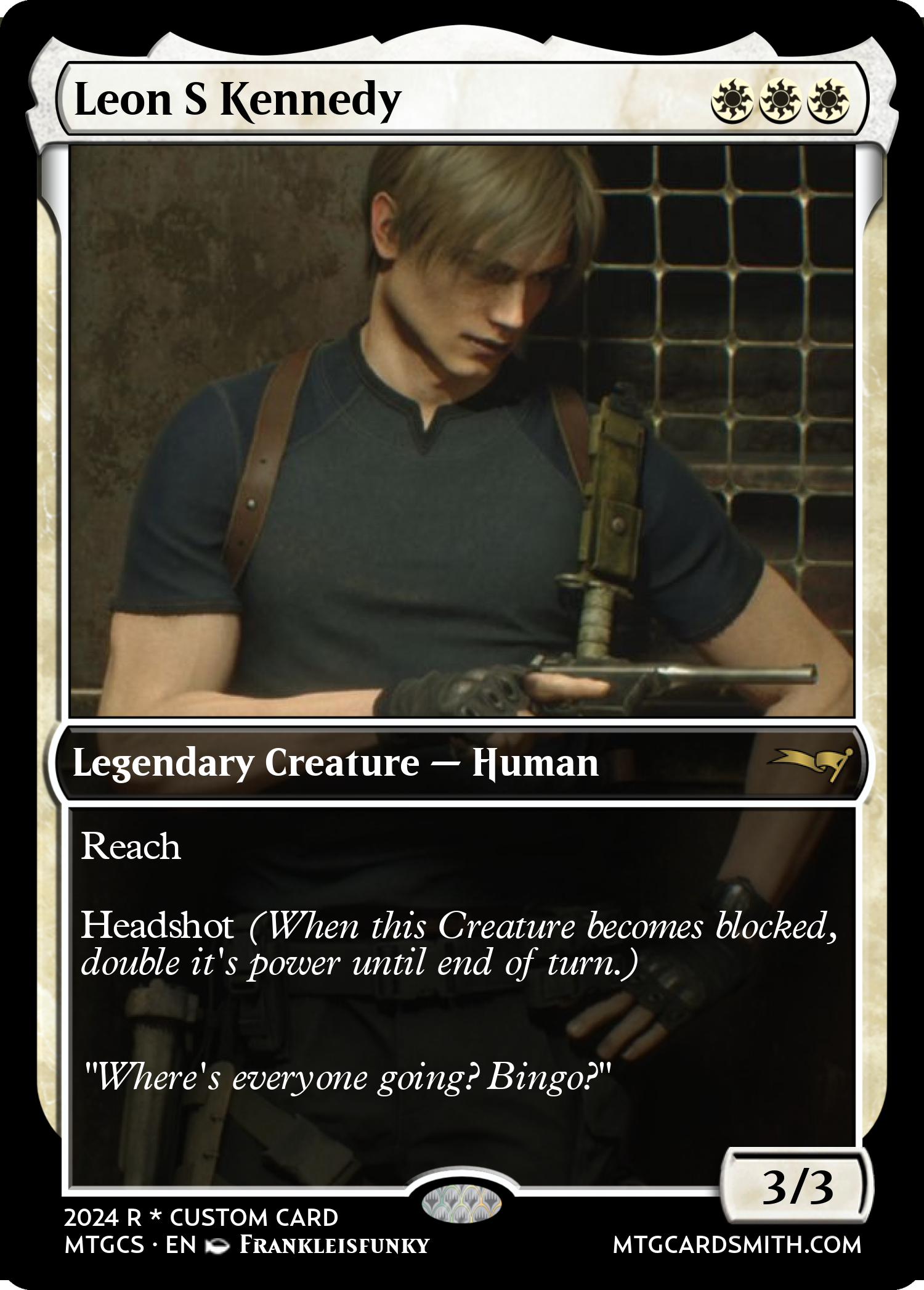 Leon S Kennedy 