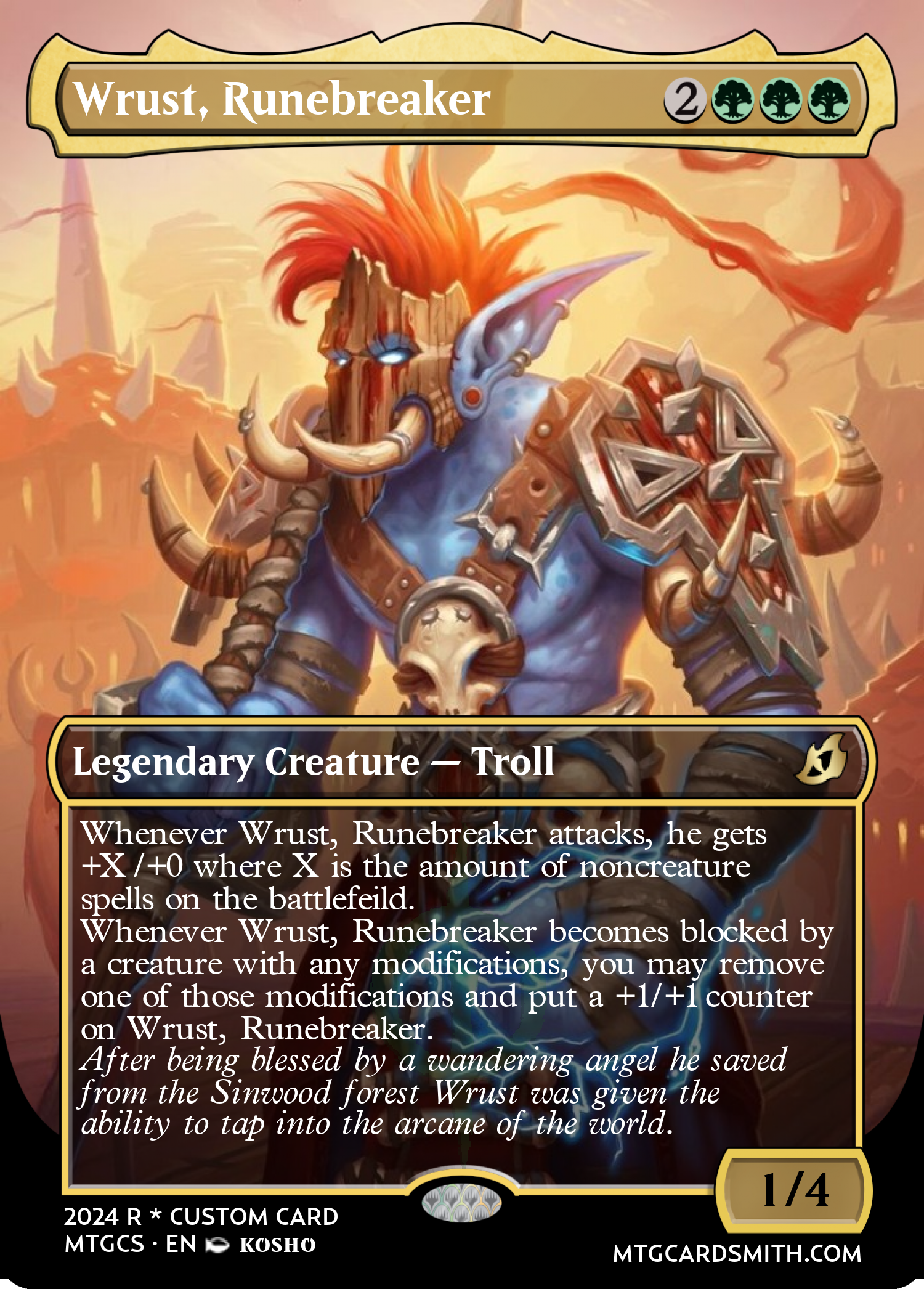 Wrust, Runebreaker