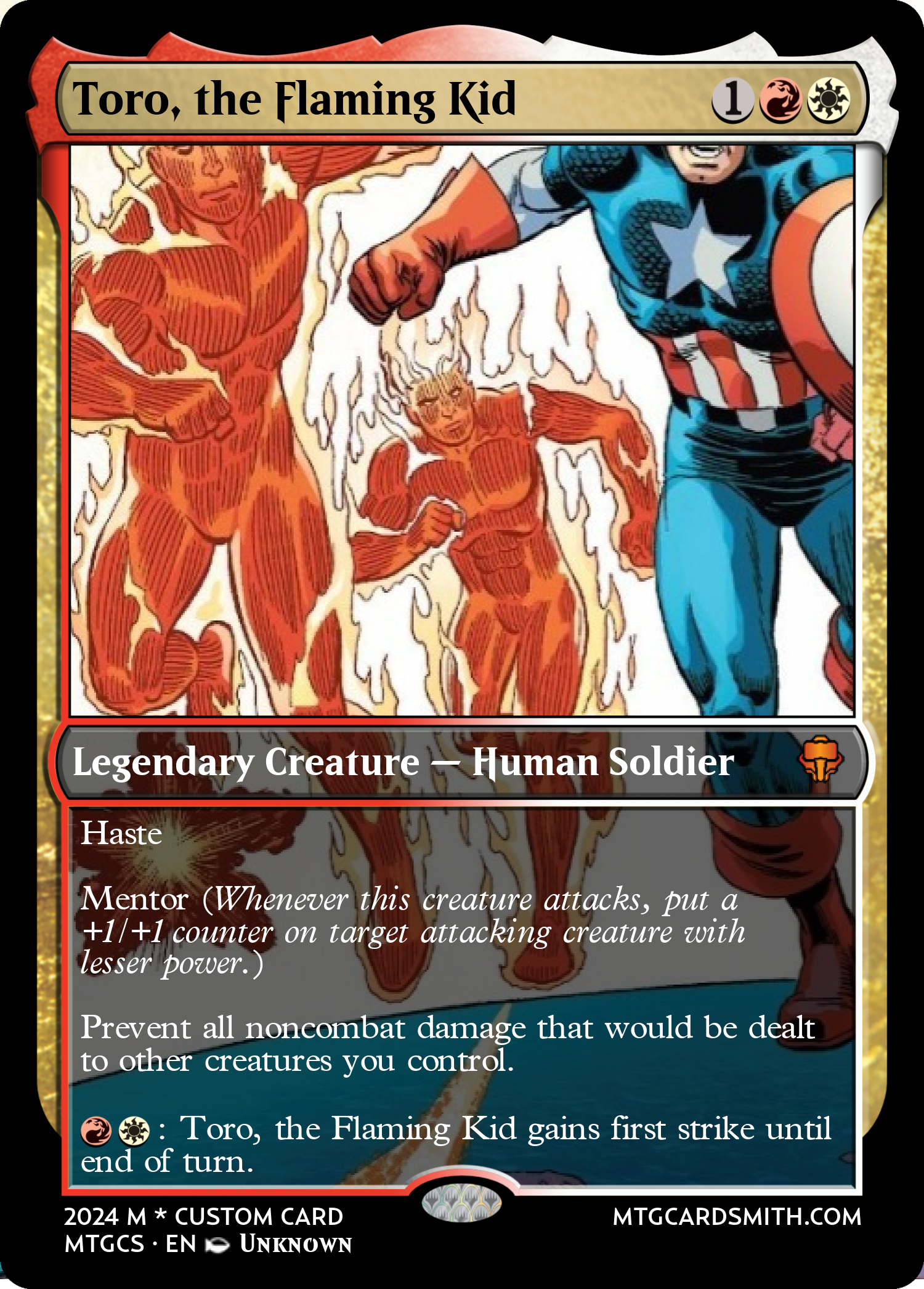 Toro, the Flaming Kid