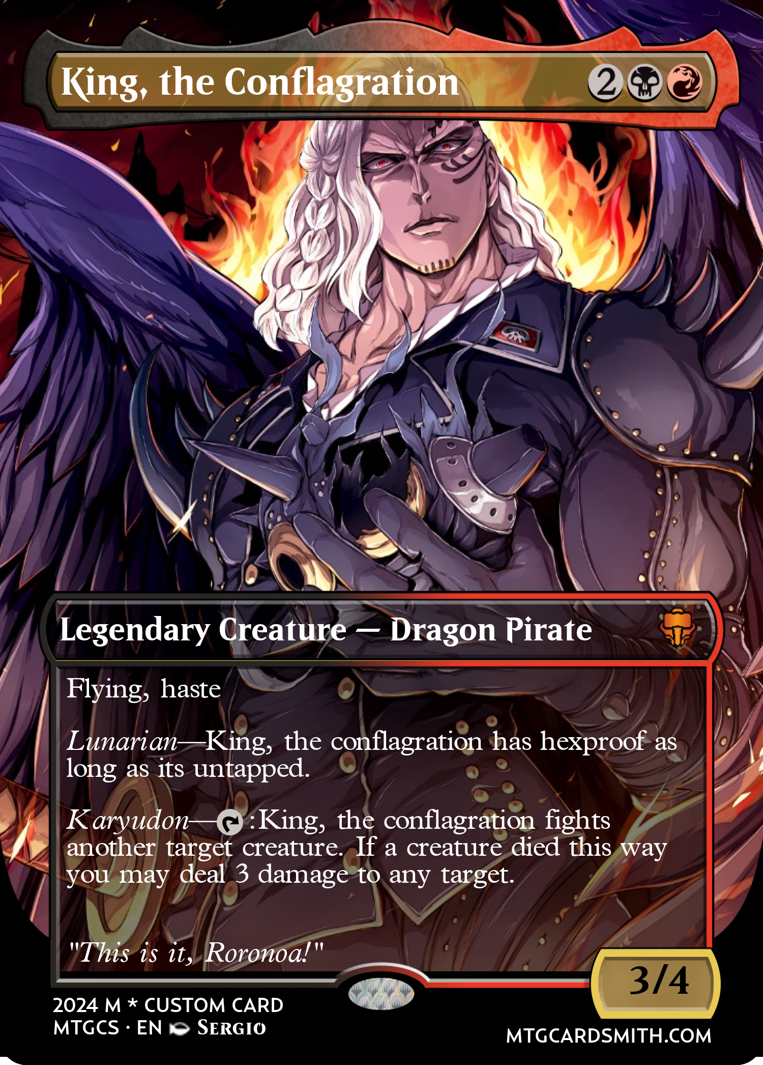 King, the Conflagration