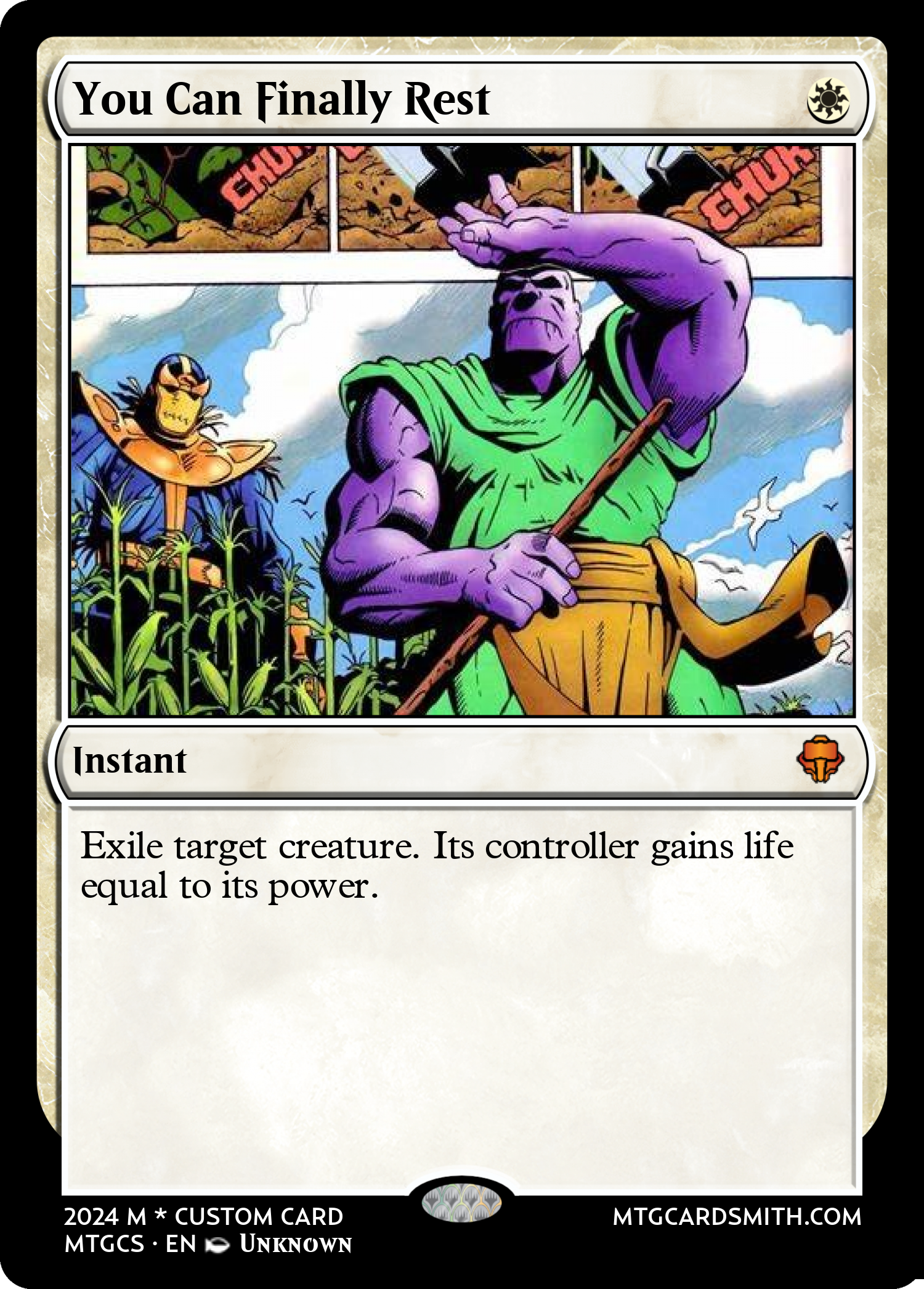 You Can Finally Rest