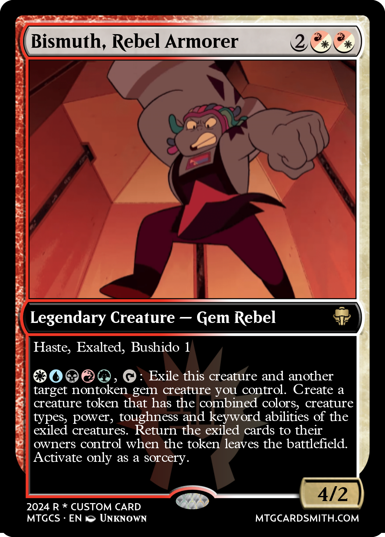 Bismuth, Rebel Armorer