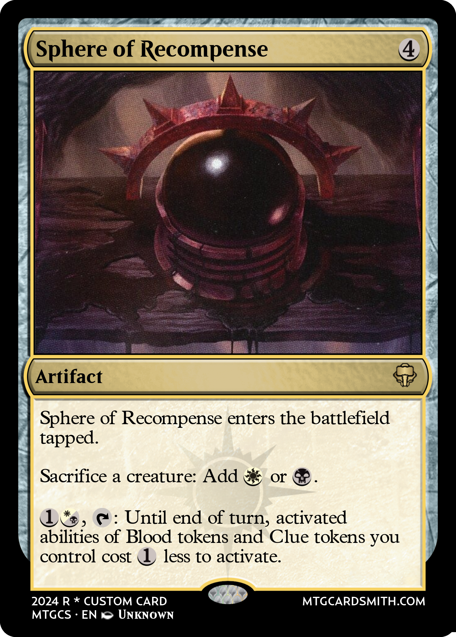 Sphere of Recompense